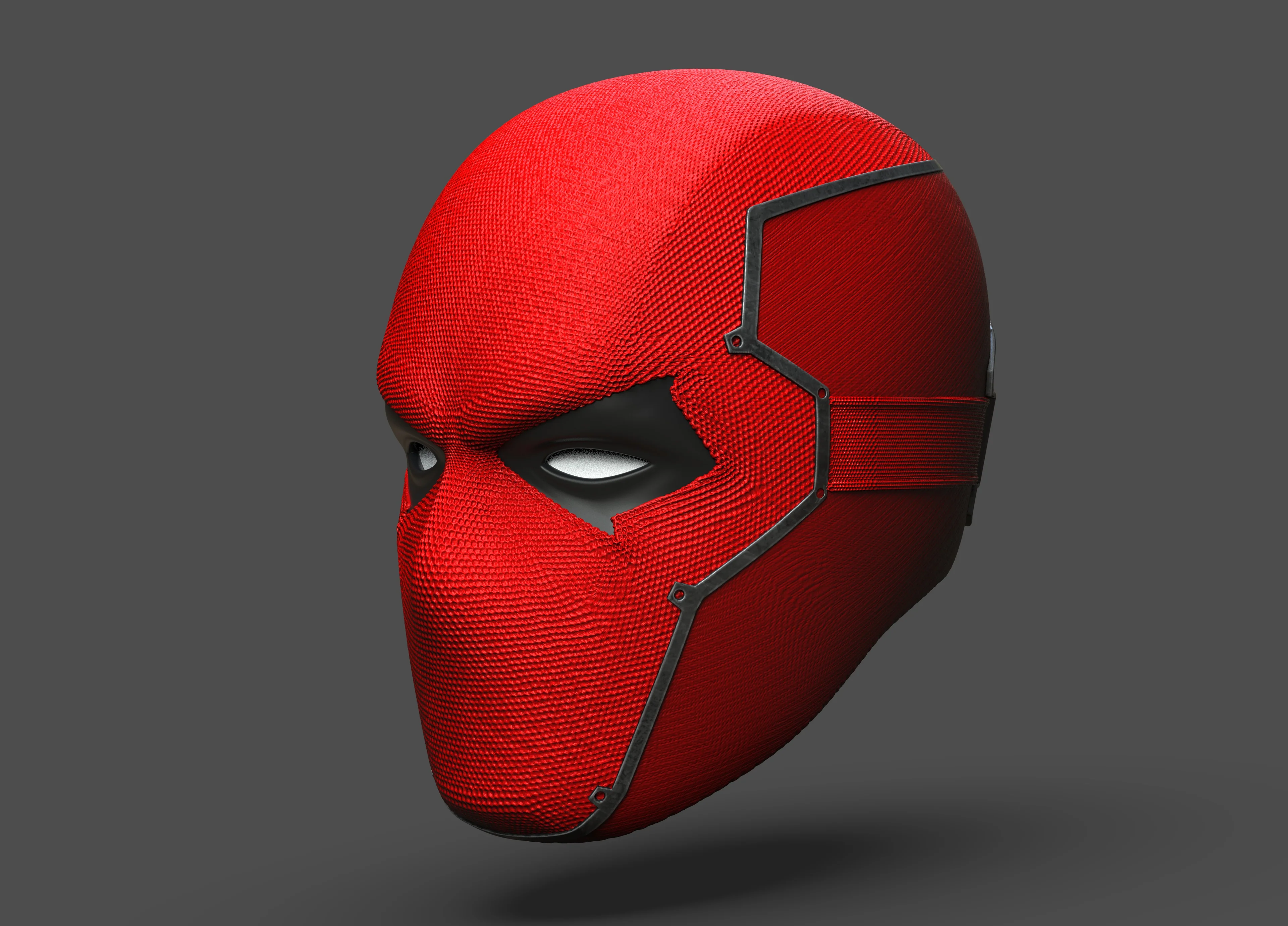 Gotham Knights Red Hood Helmet STL