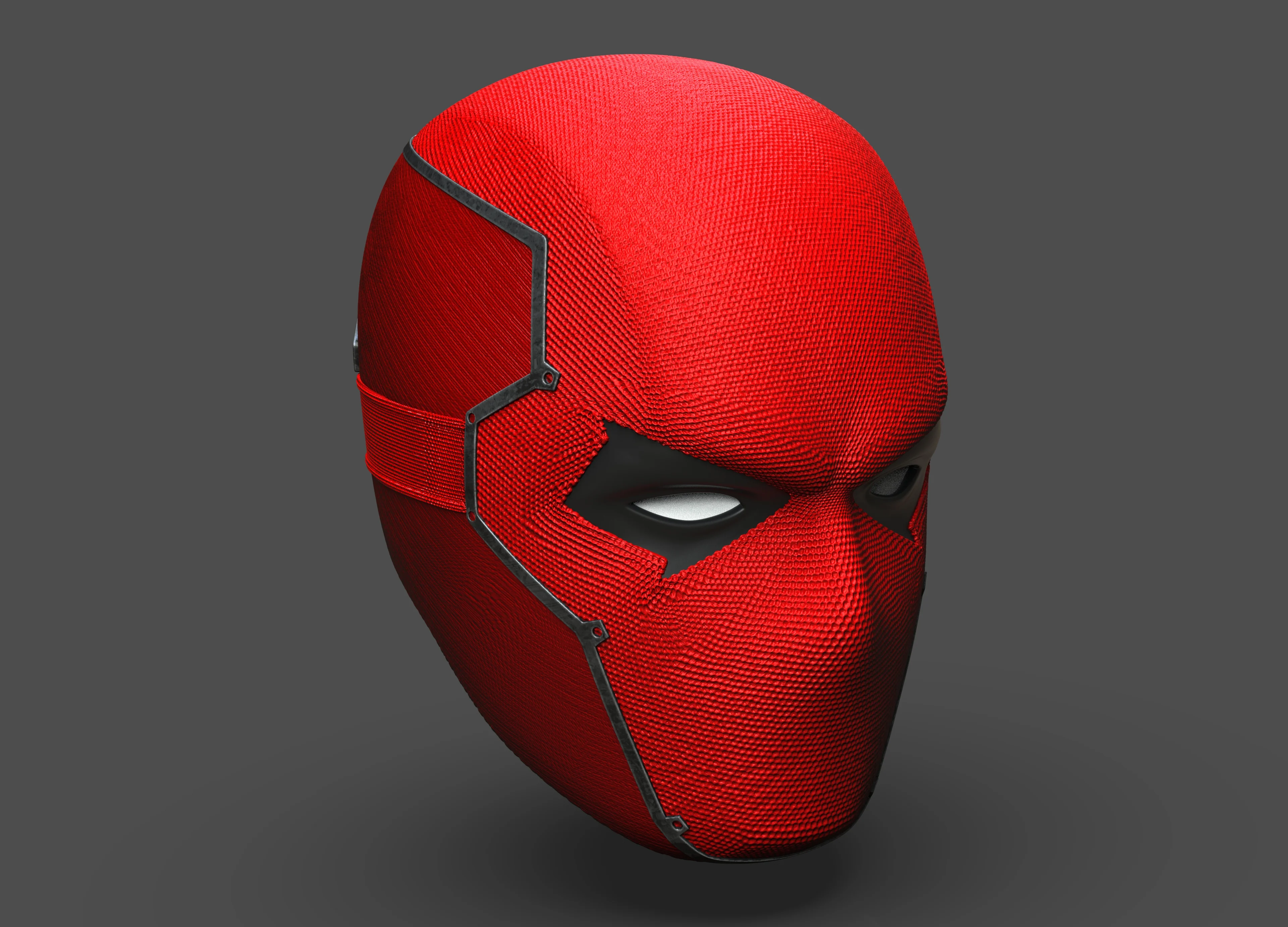 Gotham Knights Red Hood Helmet STL - Image 5