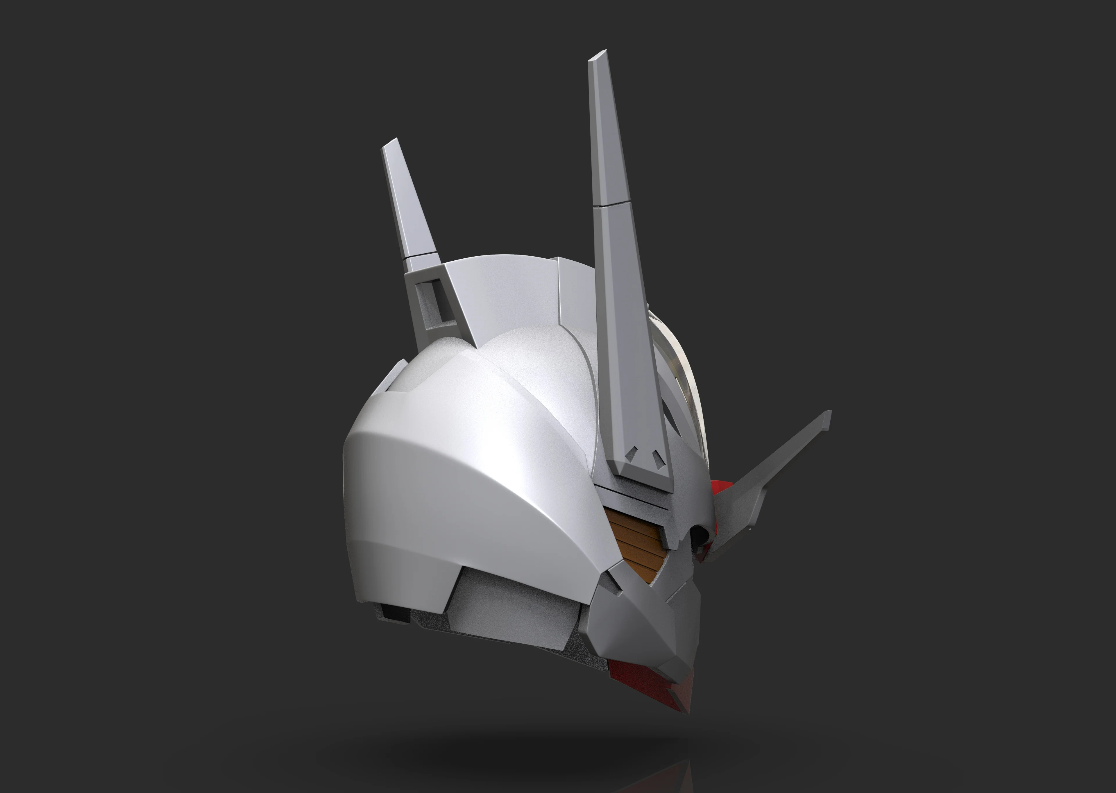 Gundam Aerial Helmet STL - Image 9