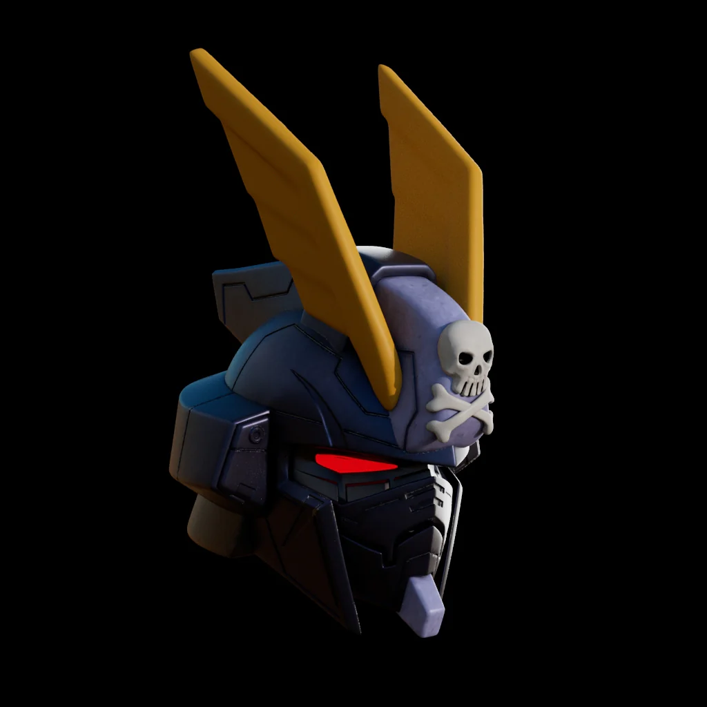 Gundam Crossbone Helmet - Image 5