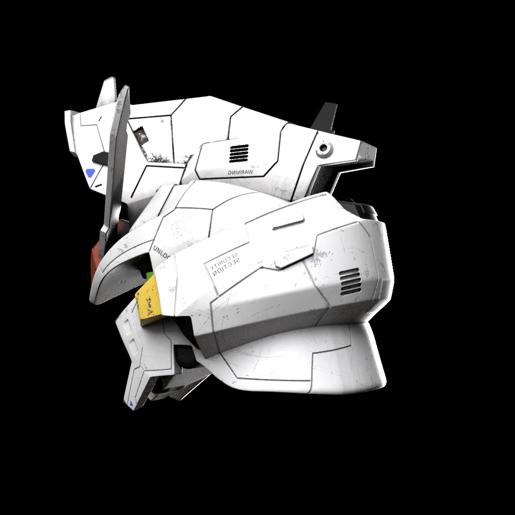 Gundam GP02 Helmet - Image 4