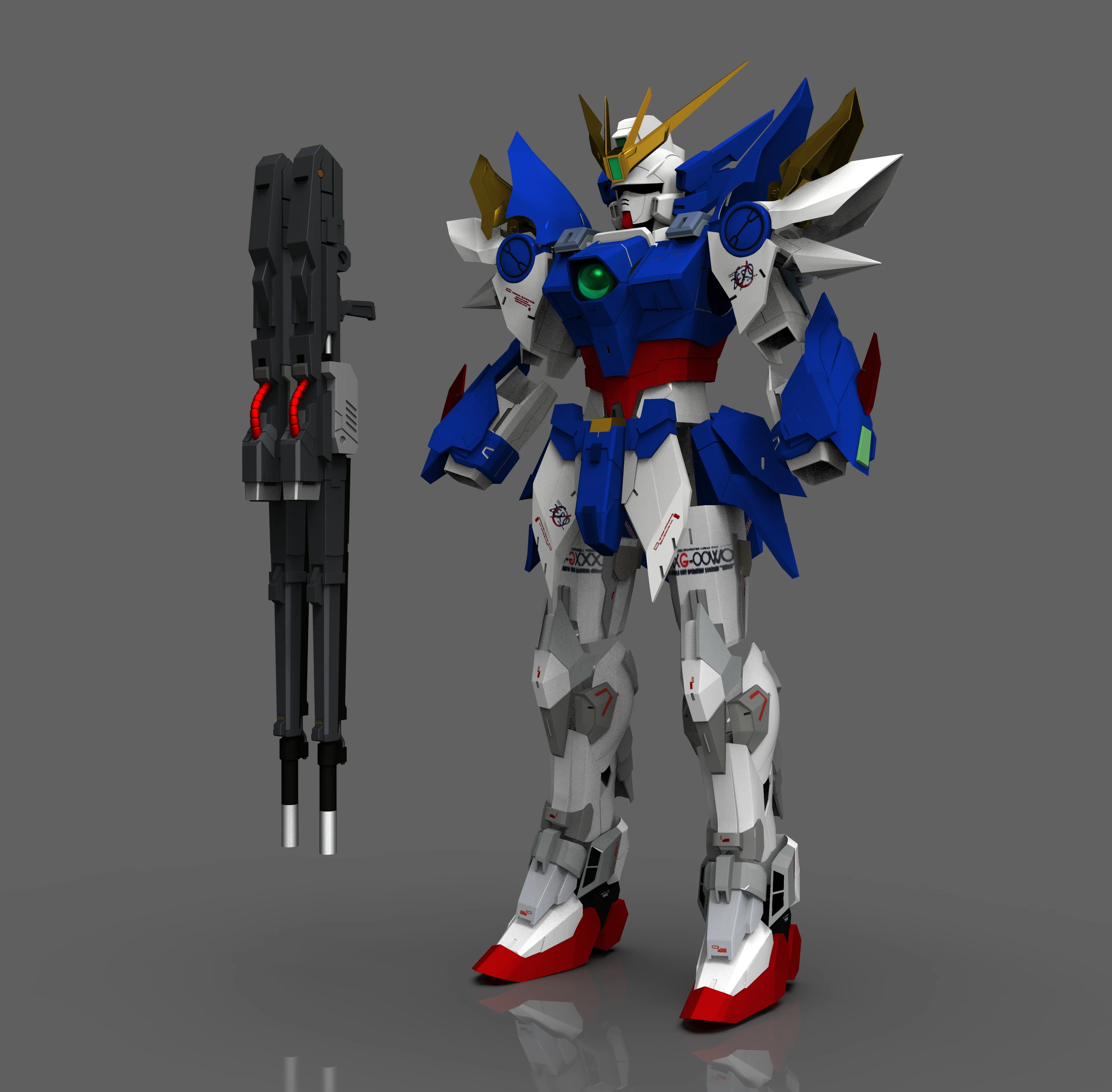 Gundam Wing Zero Custom Armor for Cosplay - Image 2