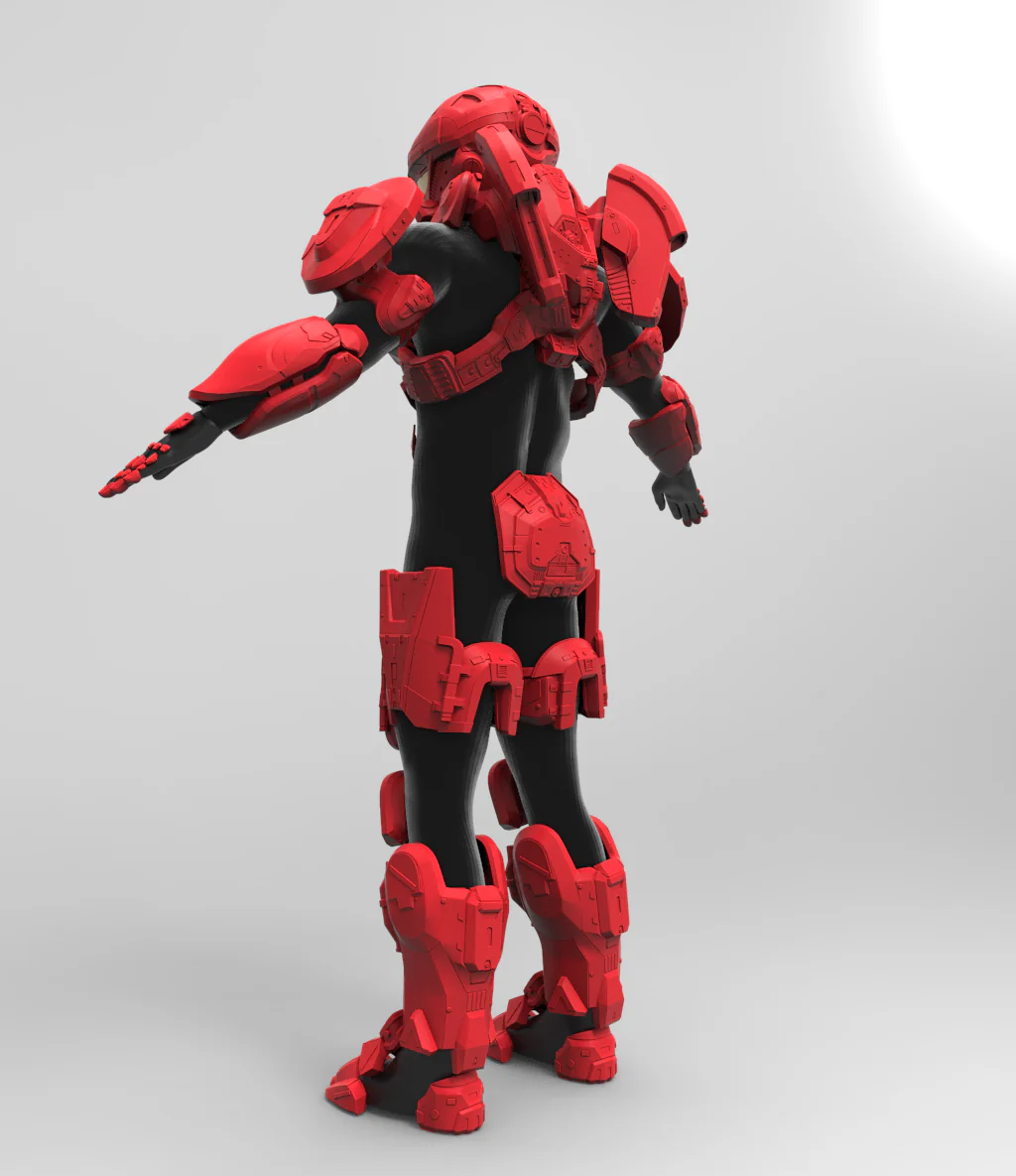 Halo 4 Recon Armor with MA37 Rifle - Image 4