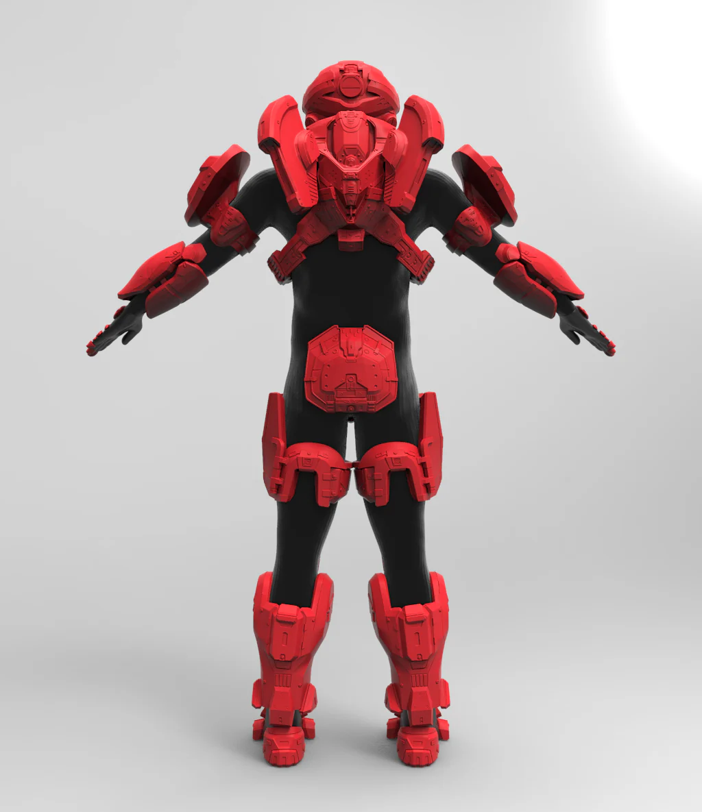 Halo 4 Recon Armor with MA37 Rifle - Image 5
