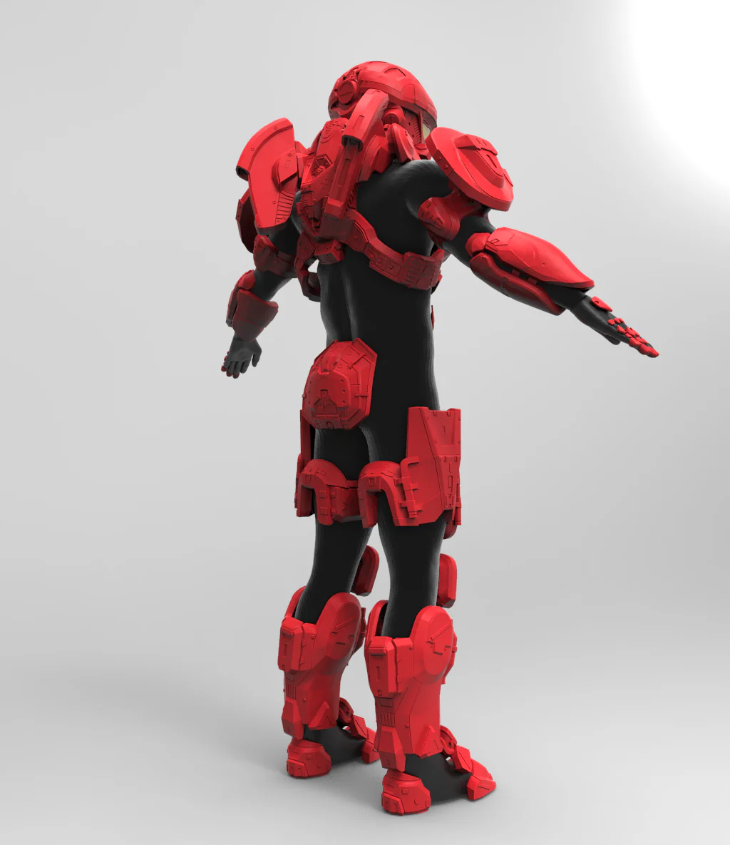 Halo 4 Recon Armor with MA37 Rifle - Image 6