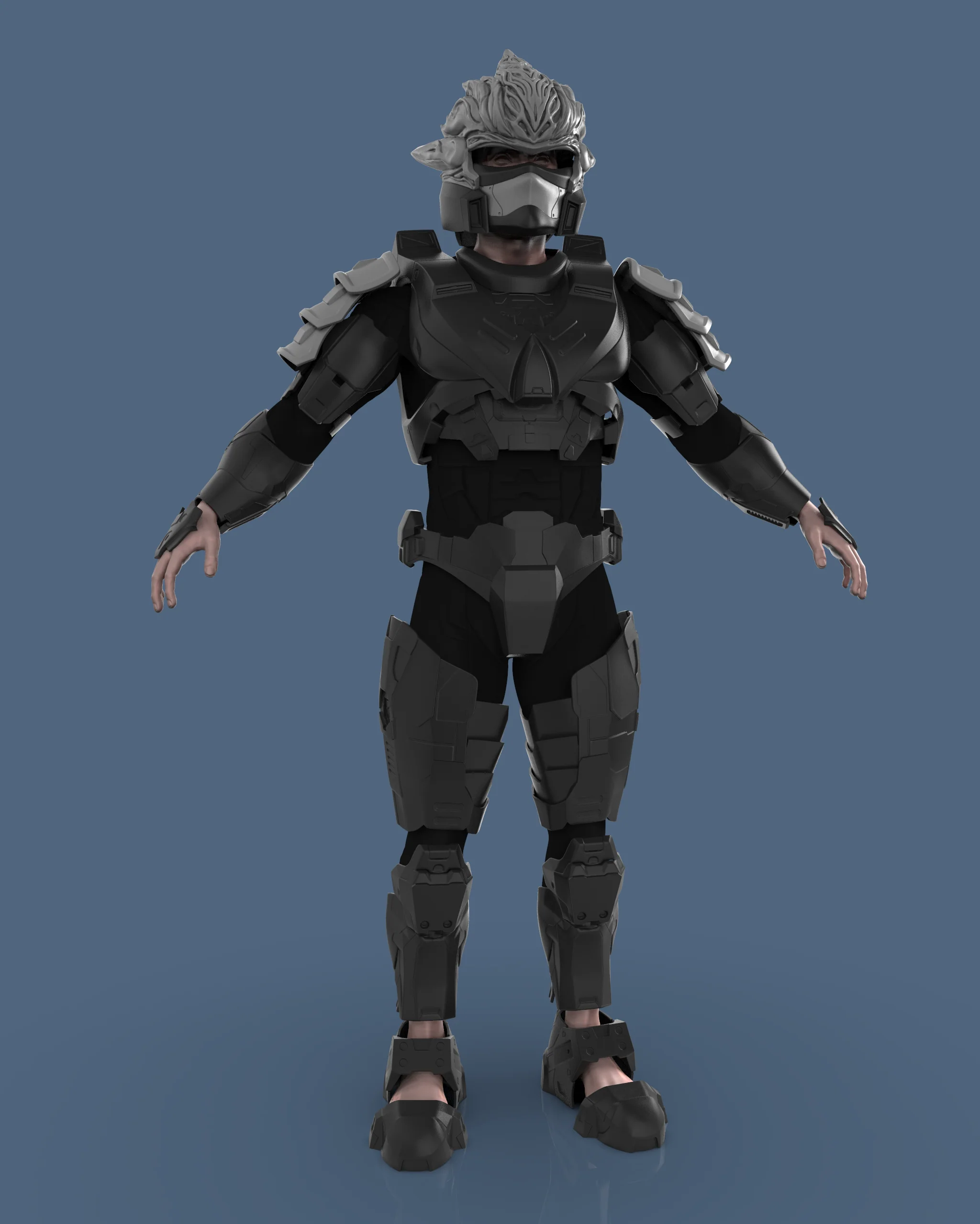 Halo Hayabusa Armor STL - Image 2