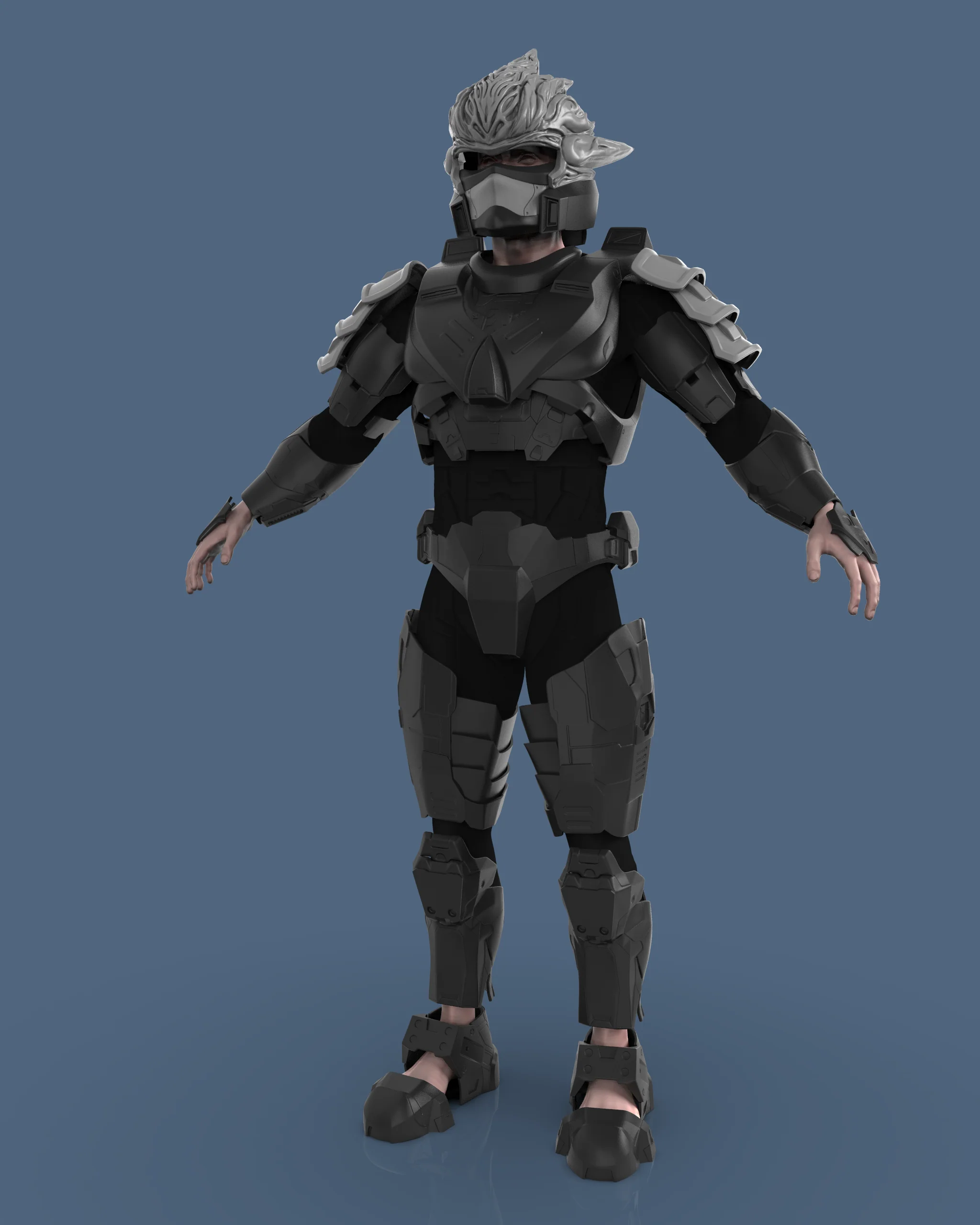 Halo Hayabusa Armor STL - Image 3
