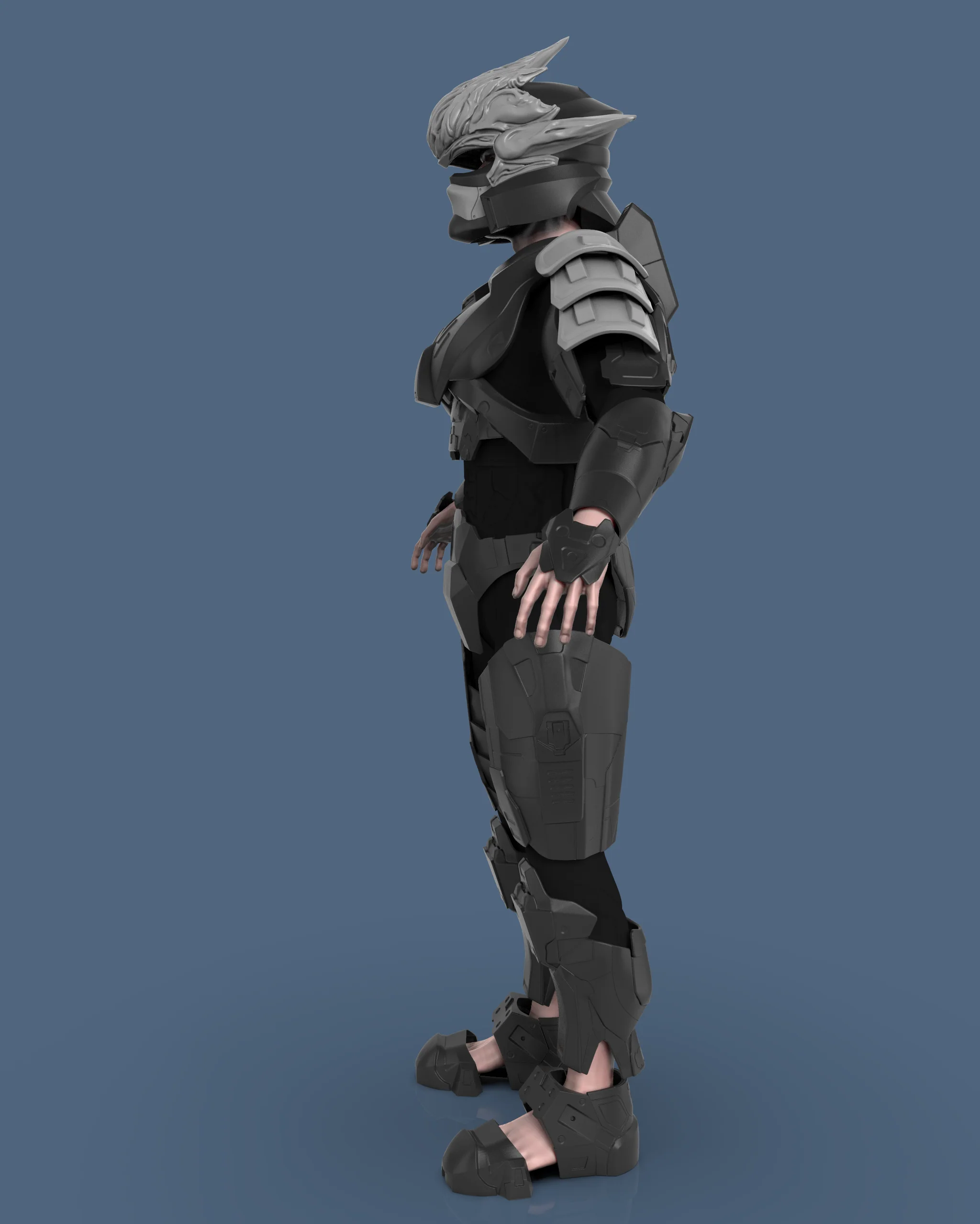 Halo Hayabusa Armor STL - Image 5