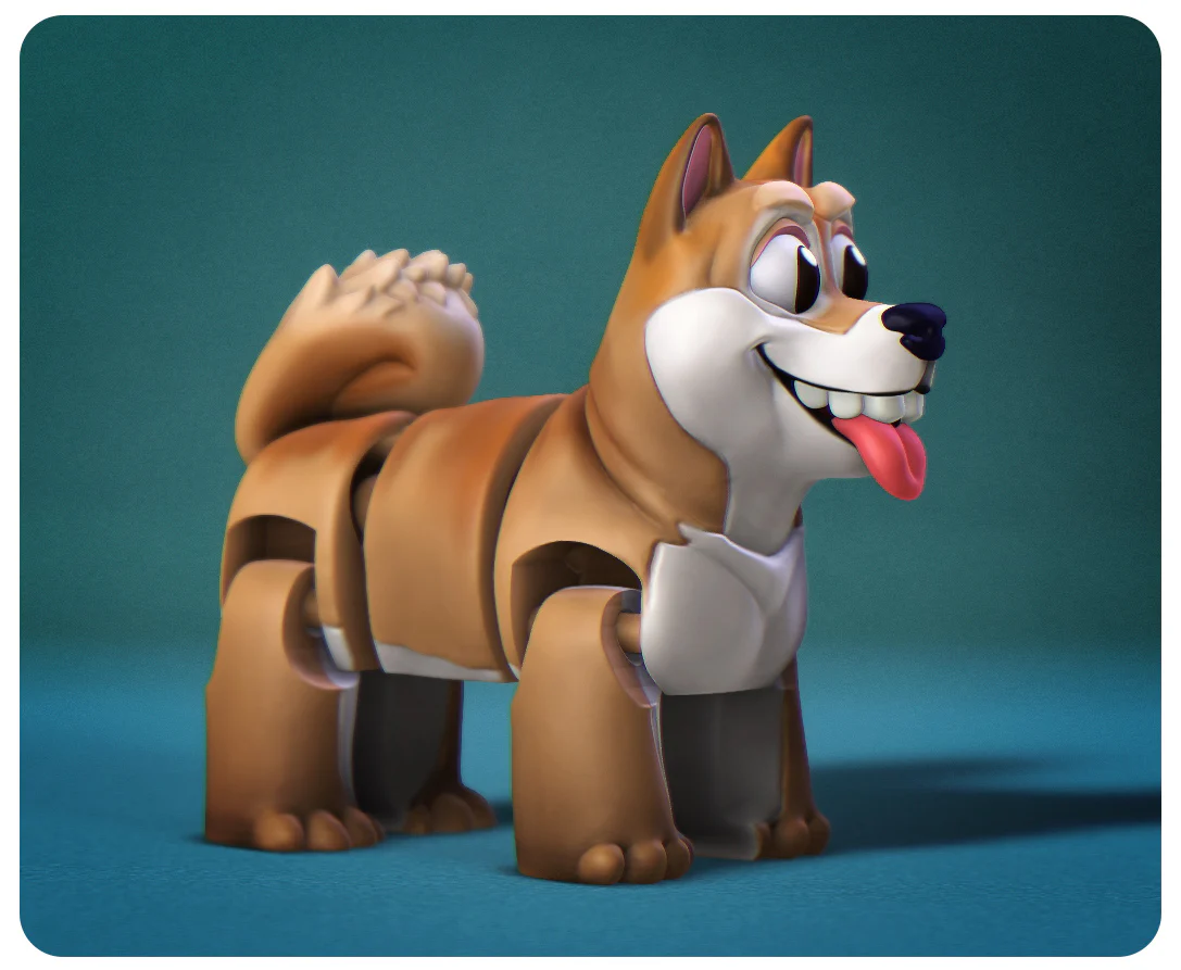 Happy Dog Shiba Inu - Image 2