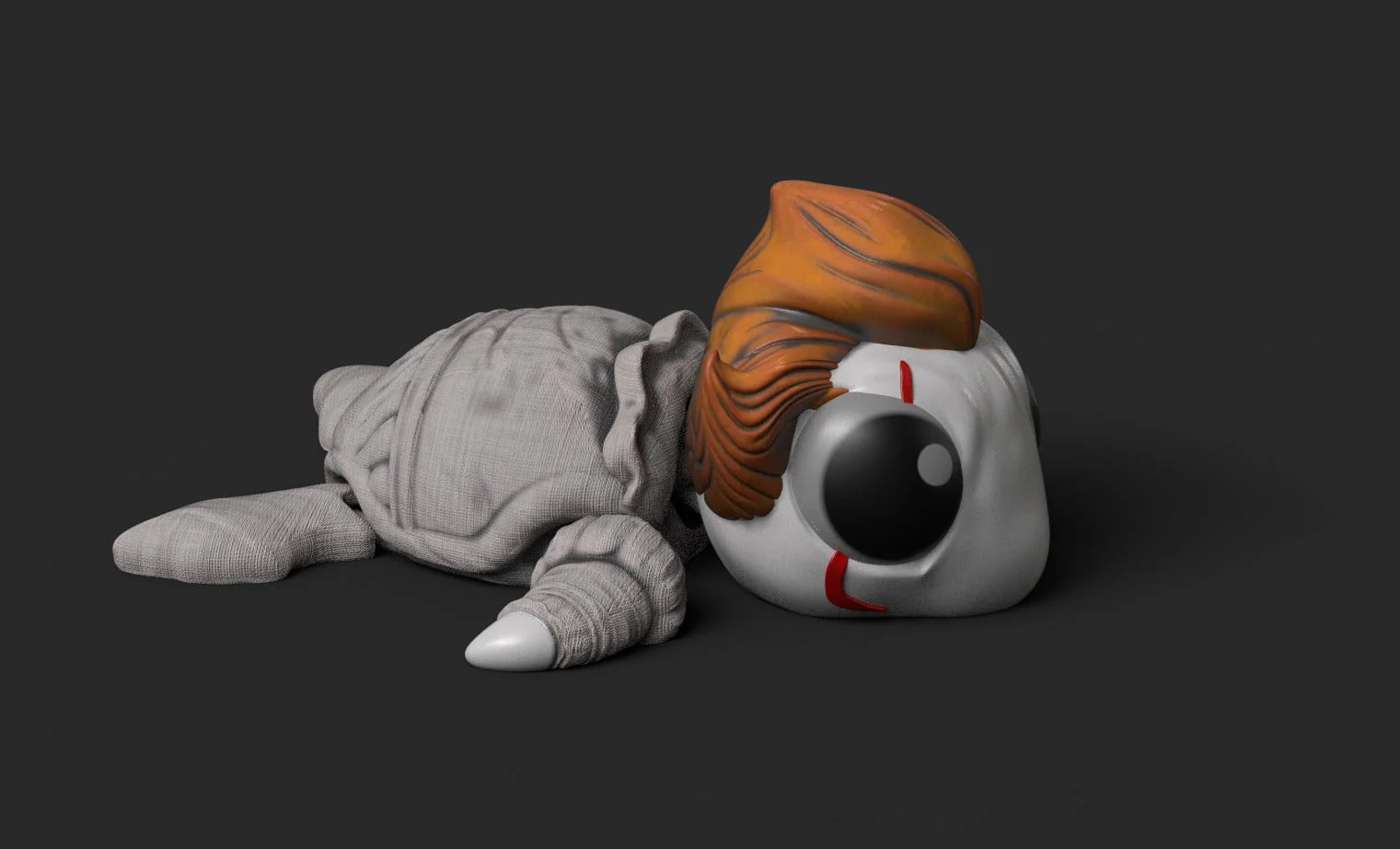 Horror Turtle Pennywise - Image 3