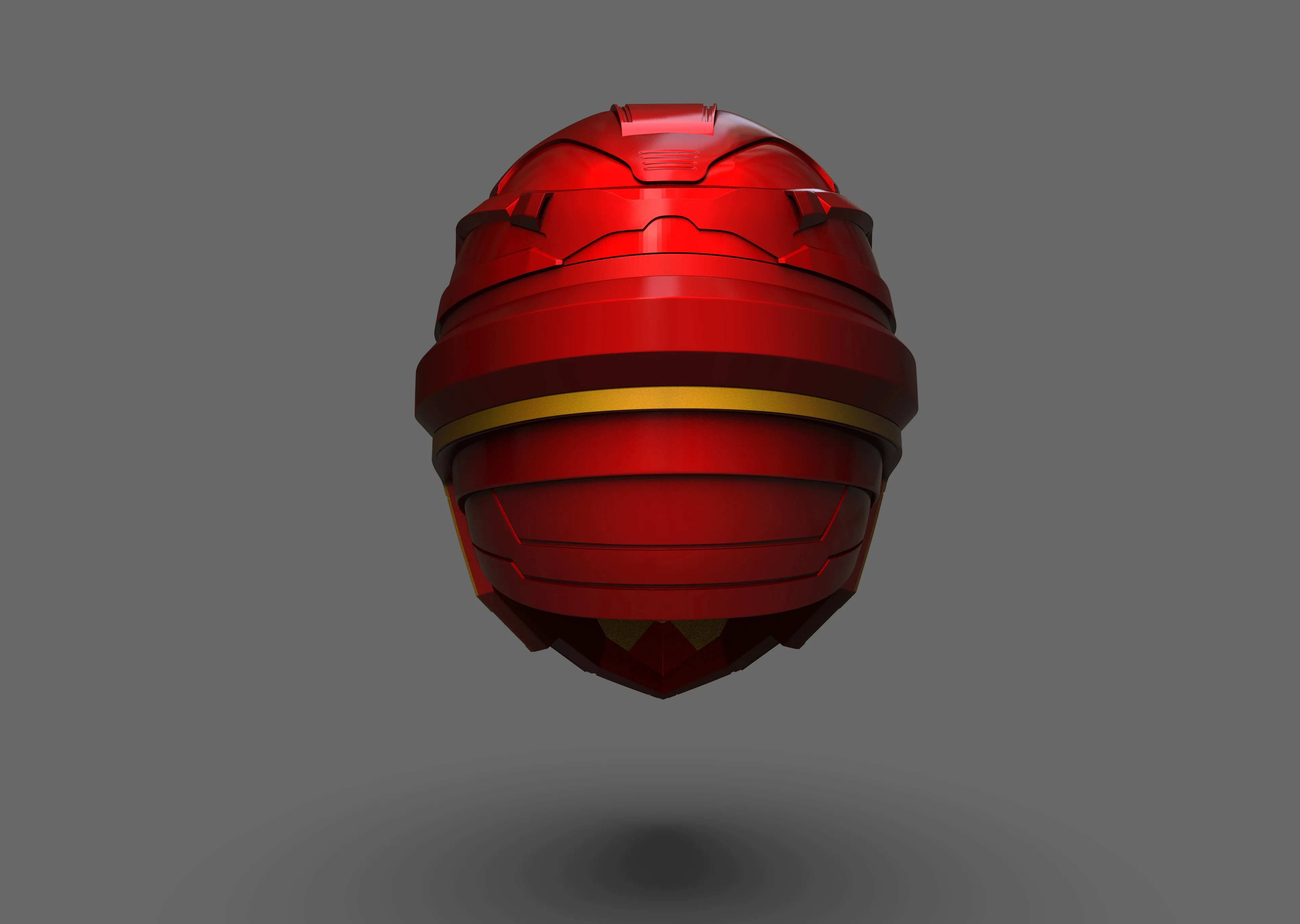 Iron Heart Model 2 Helmet STL - Image 6