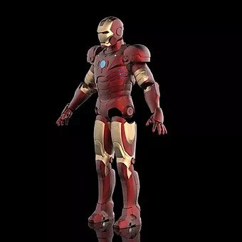 Iron Man MK3 with Battle Damage and Tech Chest - Image 10