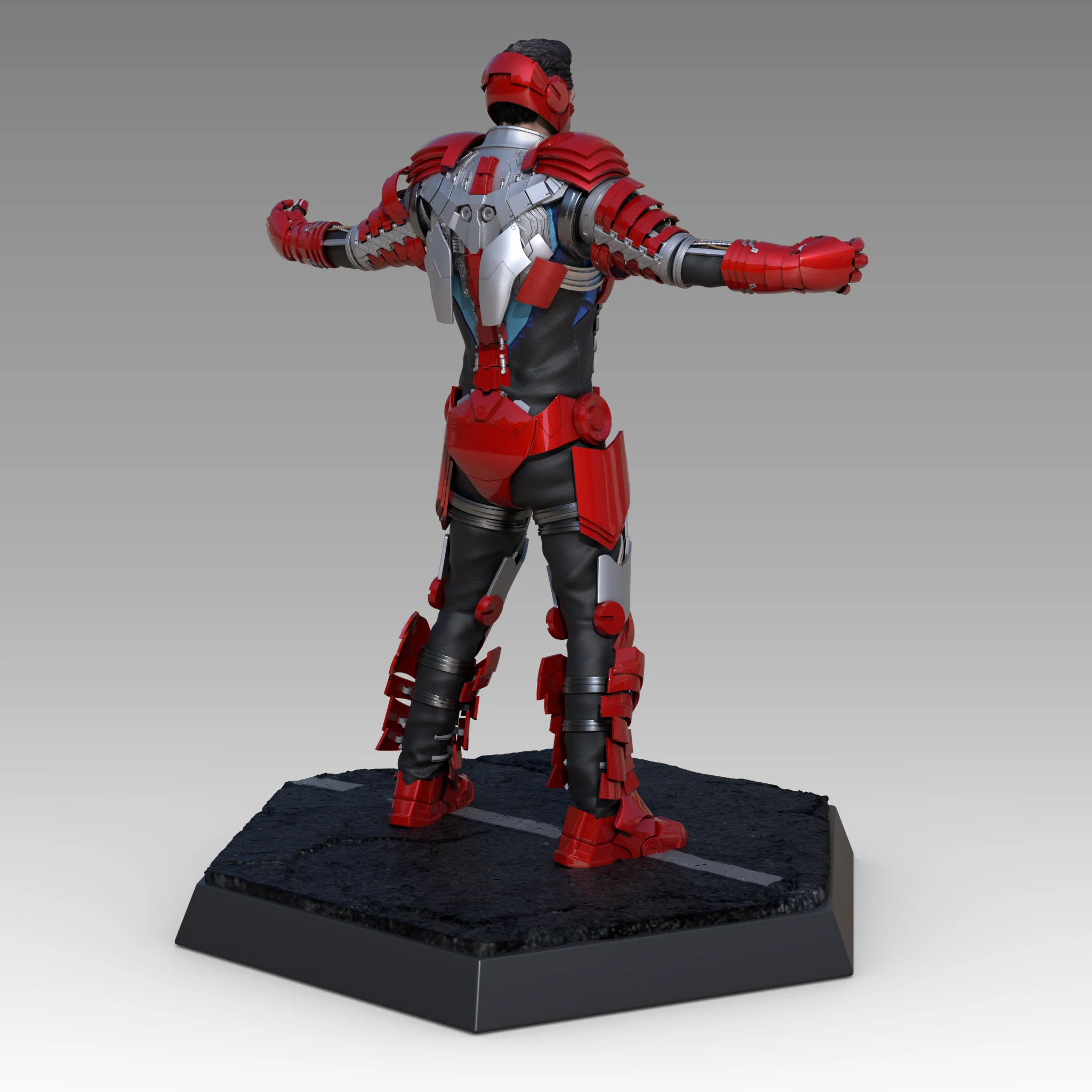 Iron Man MK5 Statue STL - Image 3