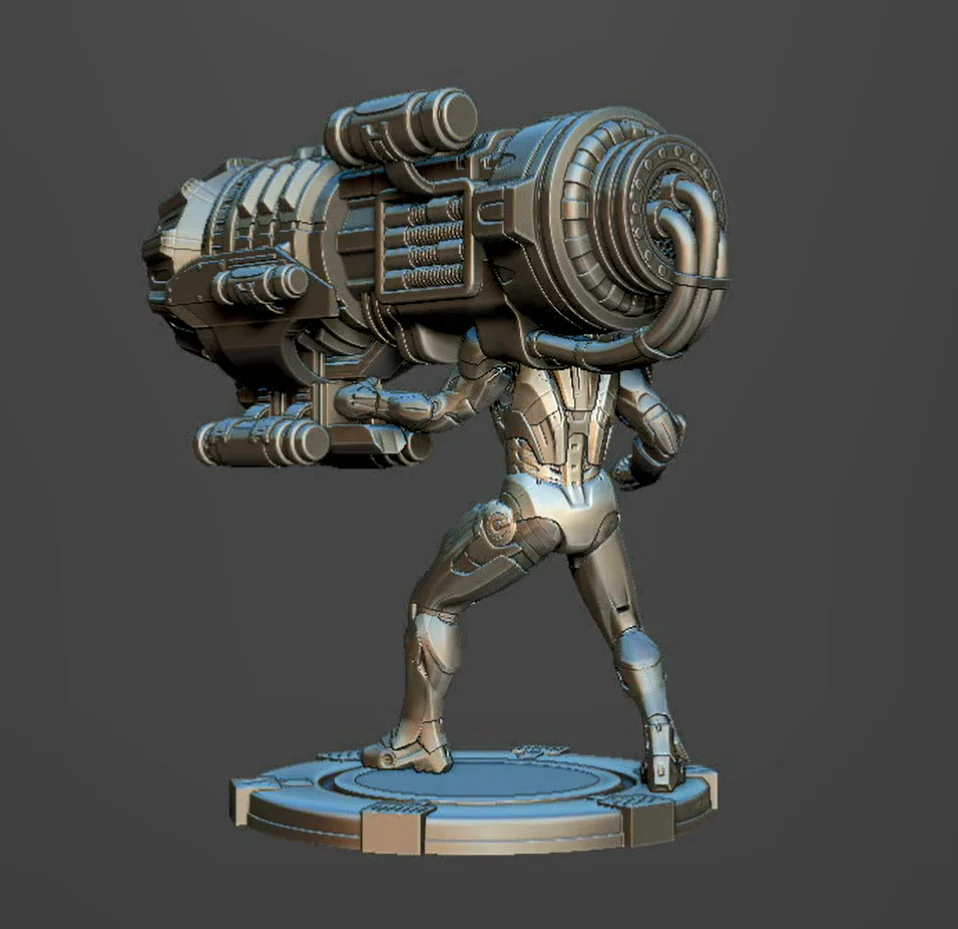 Iron Man MK7 Proton Cannon stl - Image 5