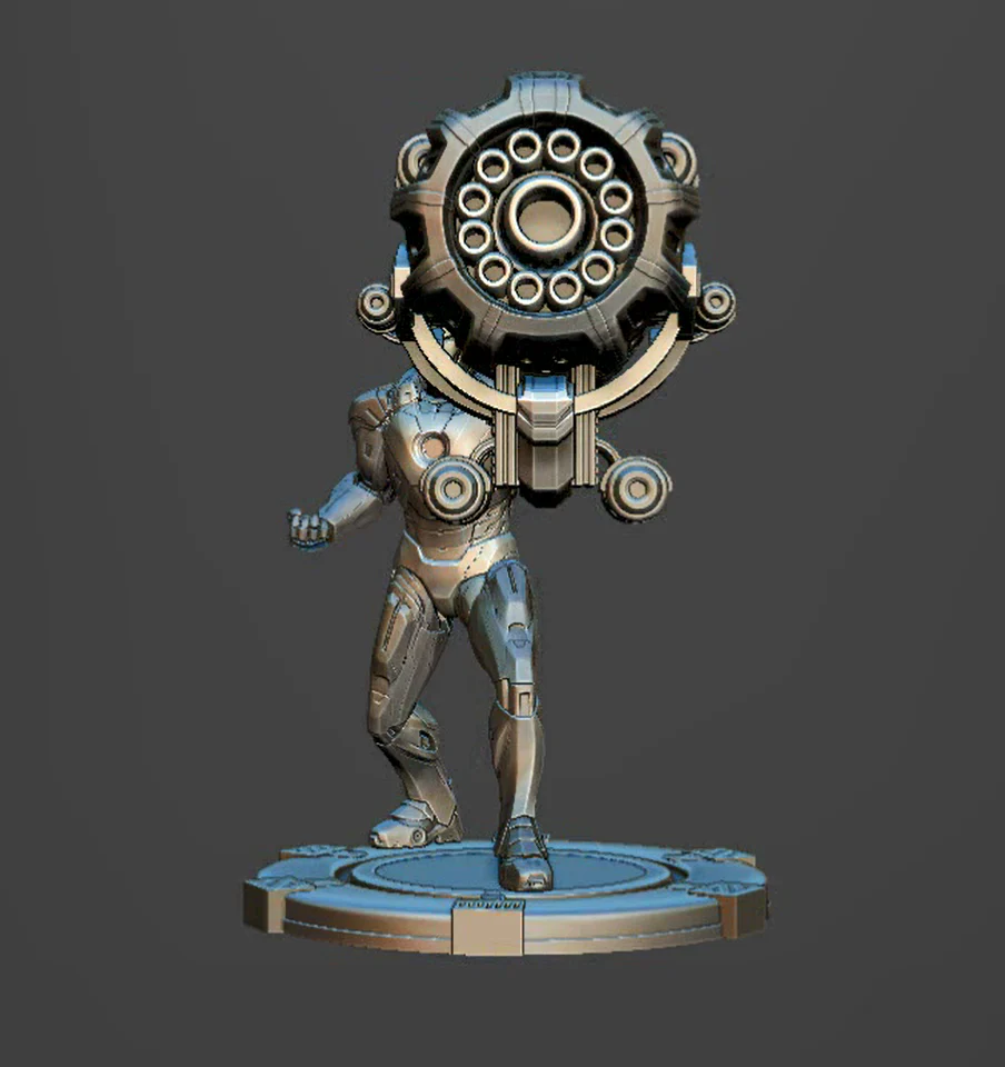 Iron Man MK7 Proton Cannon stl - Image 6