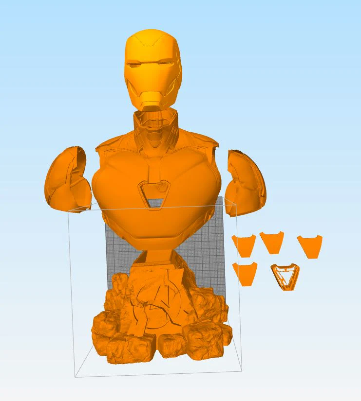 Iron Man MK85 Bust - Image 6