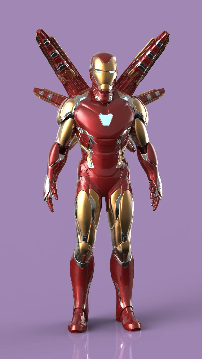 Iron Man MK85 stl - Image 6