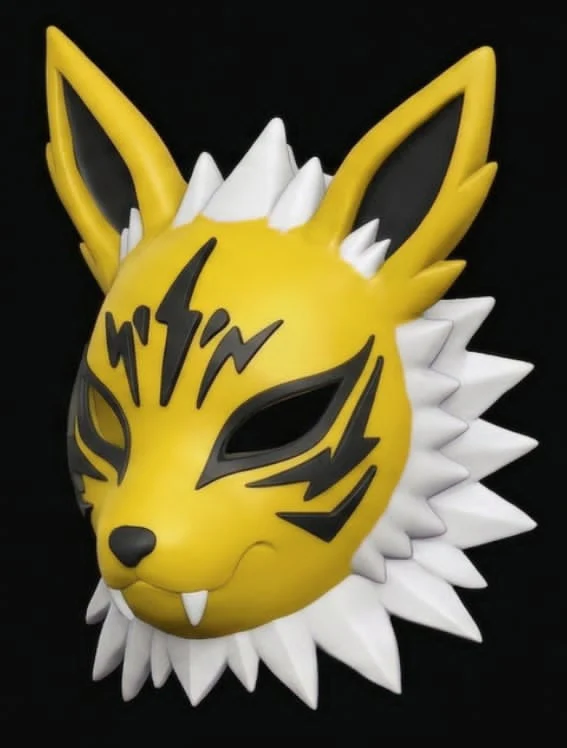 Jolteon Kitsune Mask - Image 2