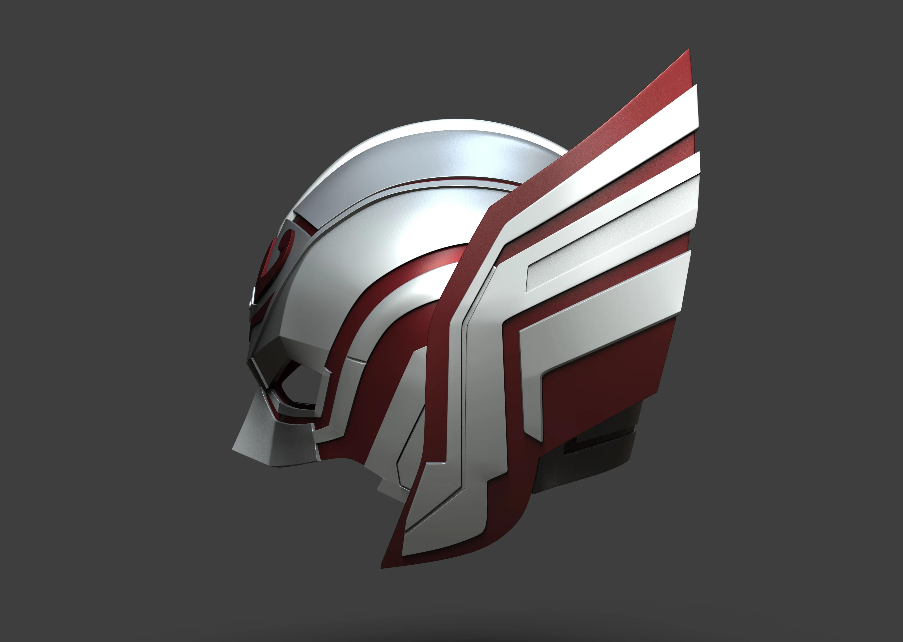 Lady Thor Helmet 2022 STL - Image 6