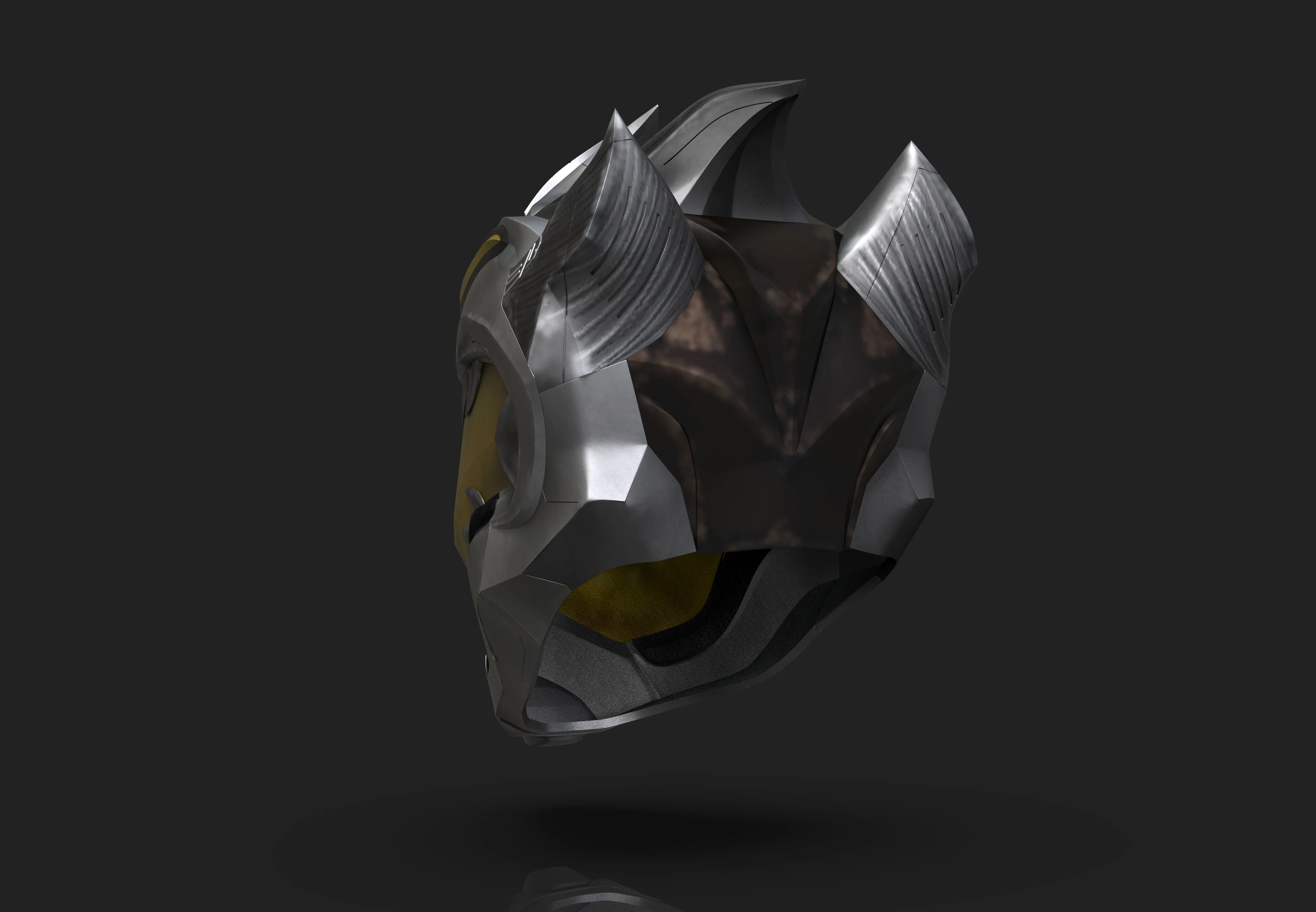 Legend of the White Dragon Helmet STL - Image 5