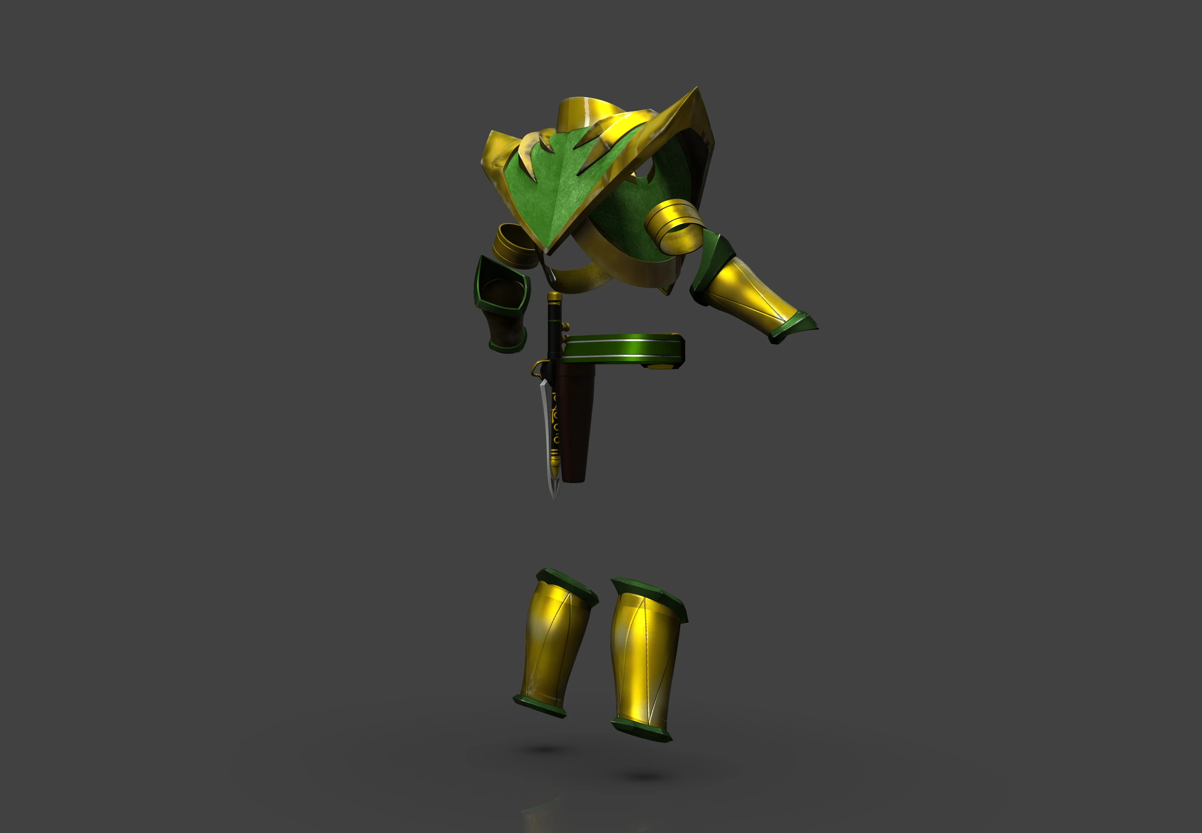 Lord Drakkon Armor STL - Image 7