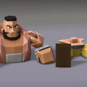 Low Poly Flexi Barrett - Image 3