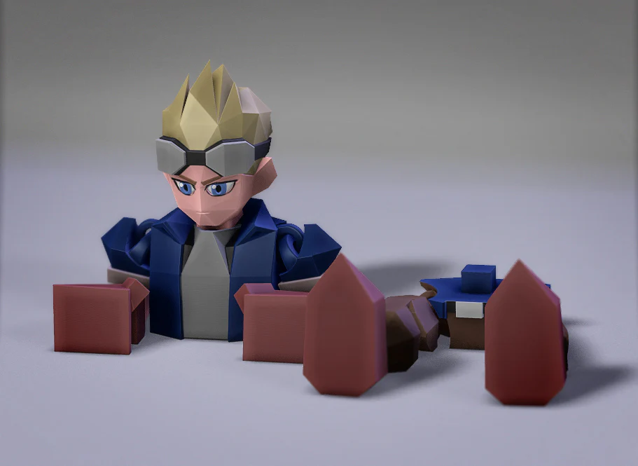 Low Poly Flexi Cid Highwind - Image 3