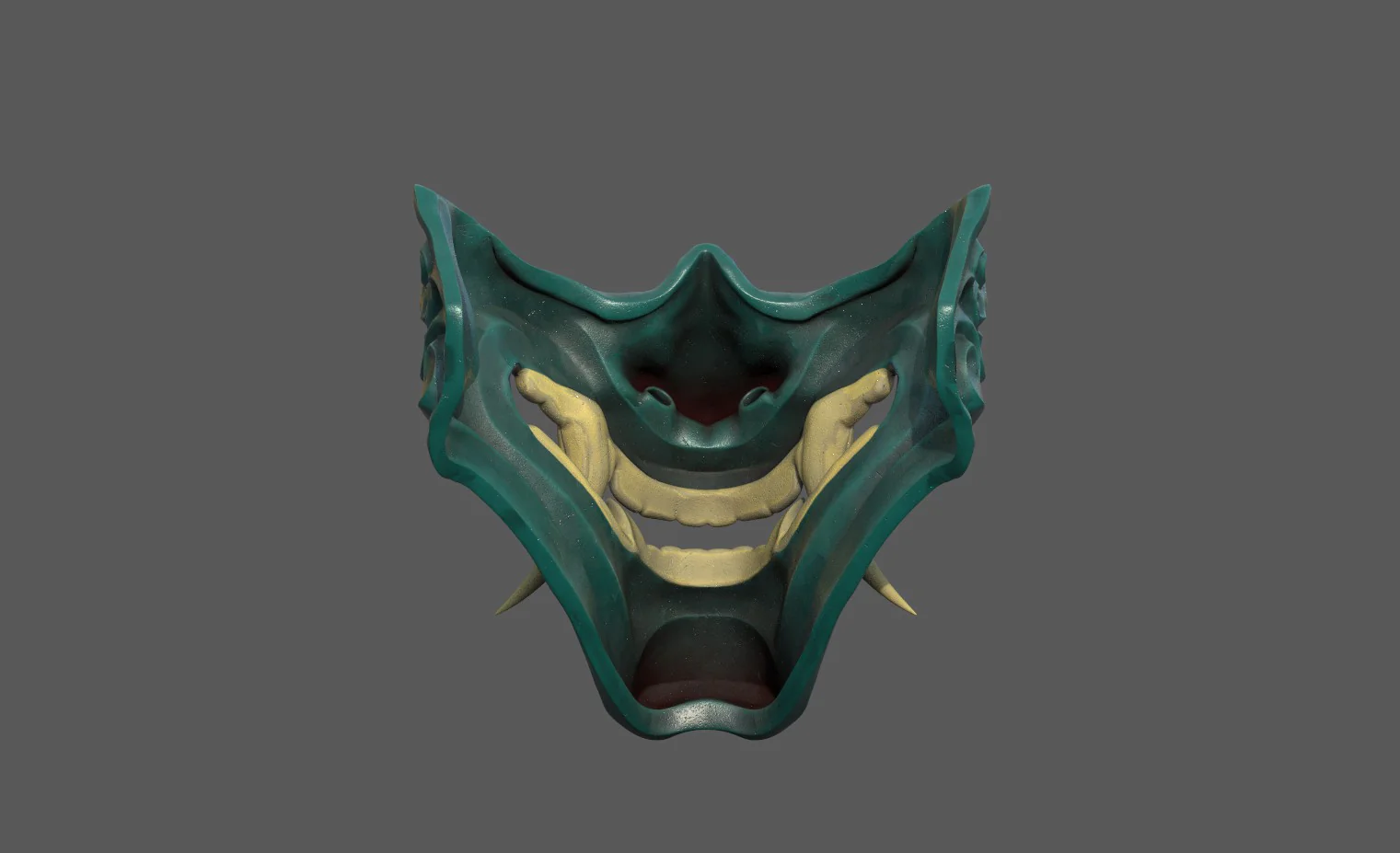Majin Mempo Mask - Image 4