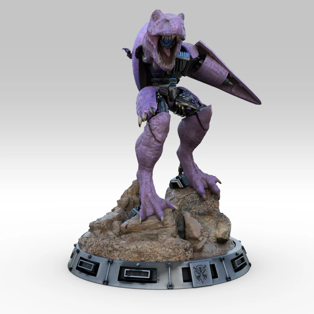 Megatron Beast Wars Statue STL - Image 2