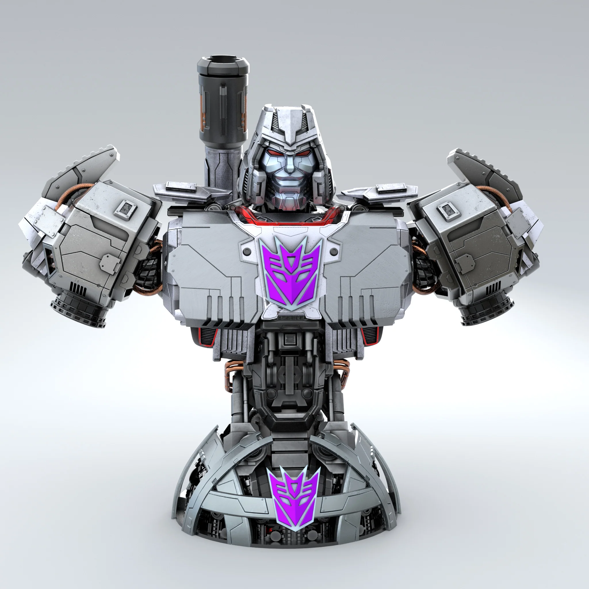 Megatron Bust STL