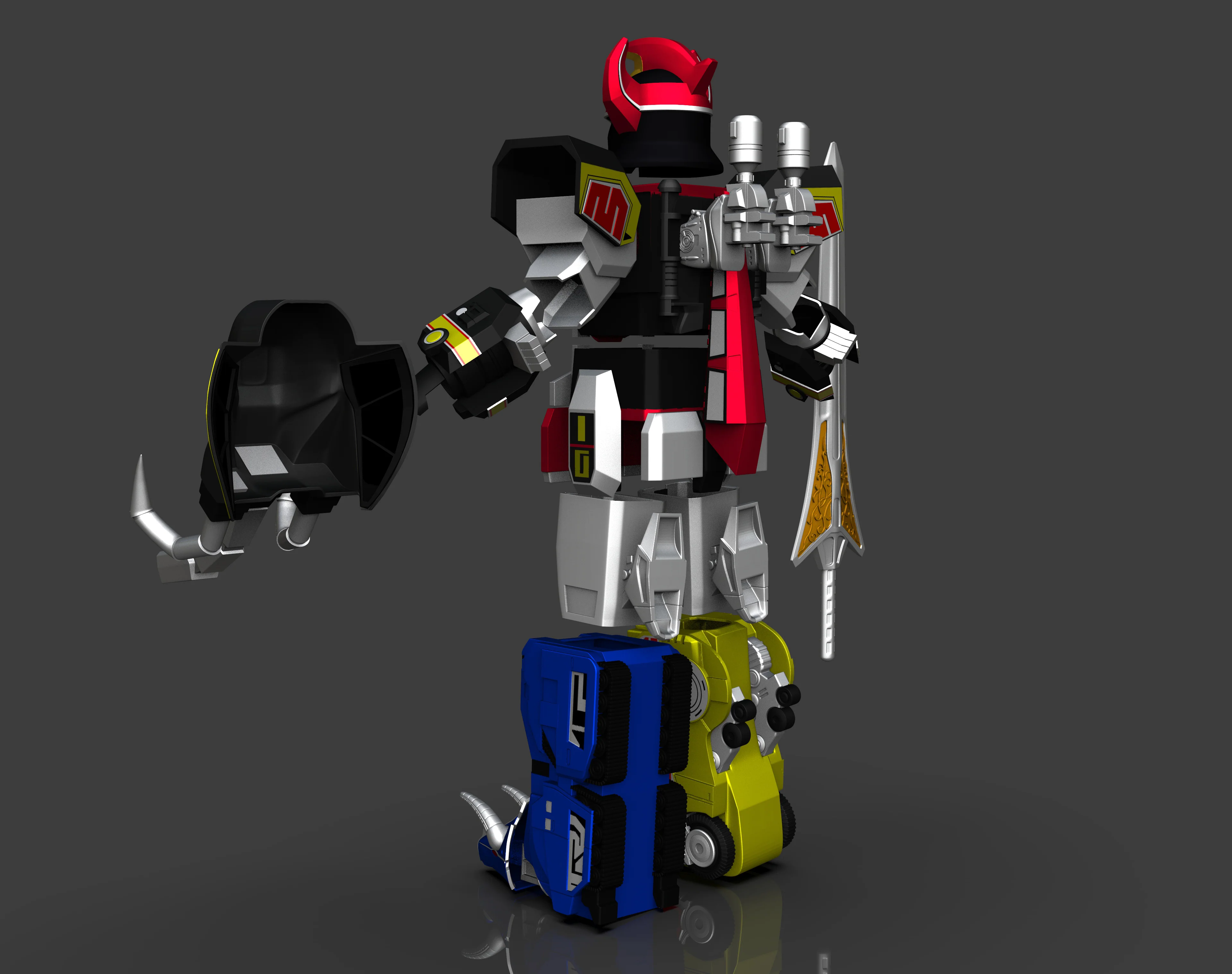 Megazord Armor for Cosplay - Image 4