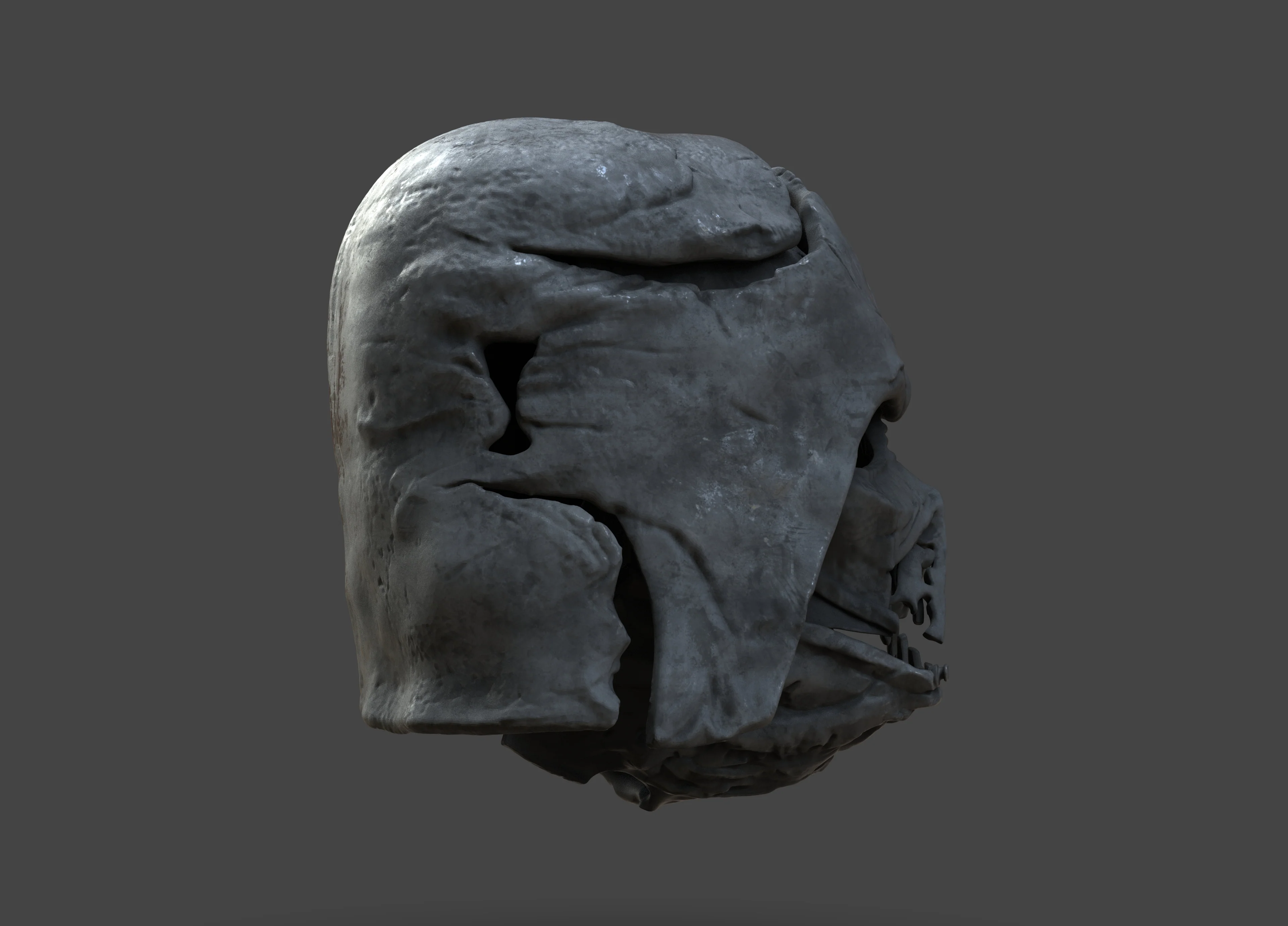 Melted Darth Vader Helmet Display - Image 4