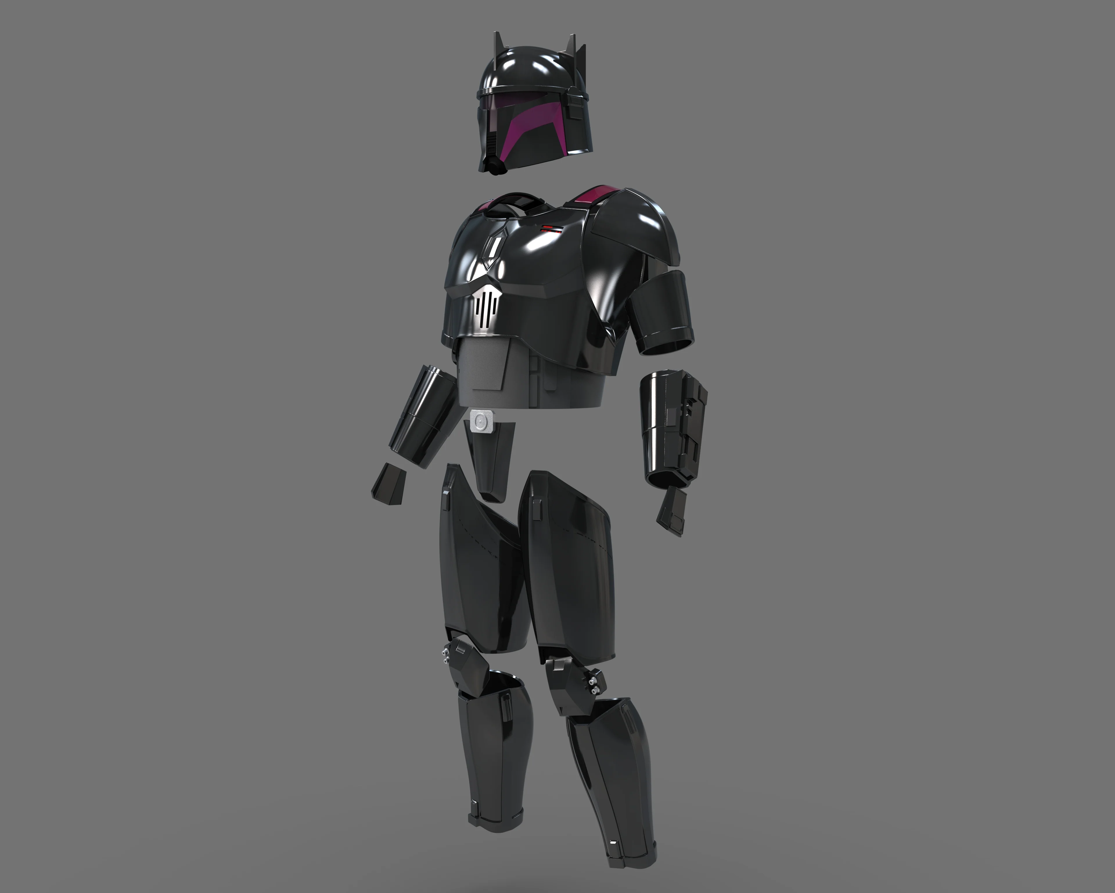 Moff Gideon Dark Trooper Suit - Image 2