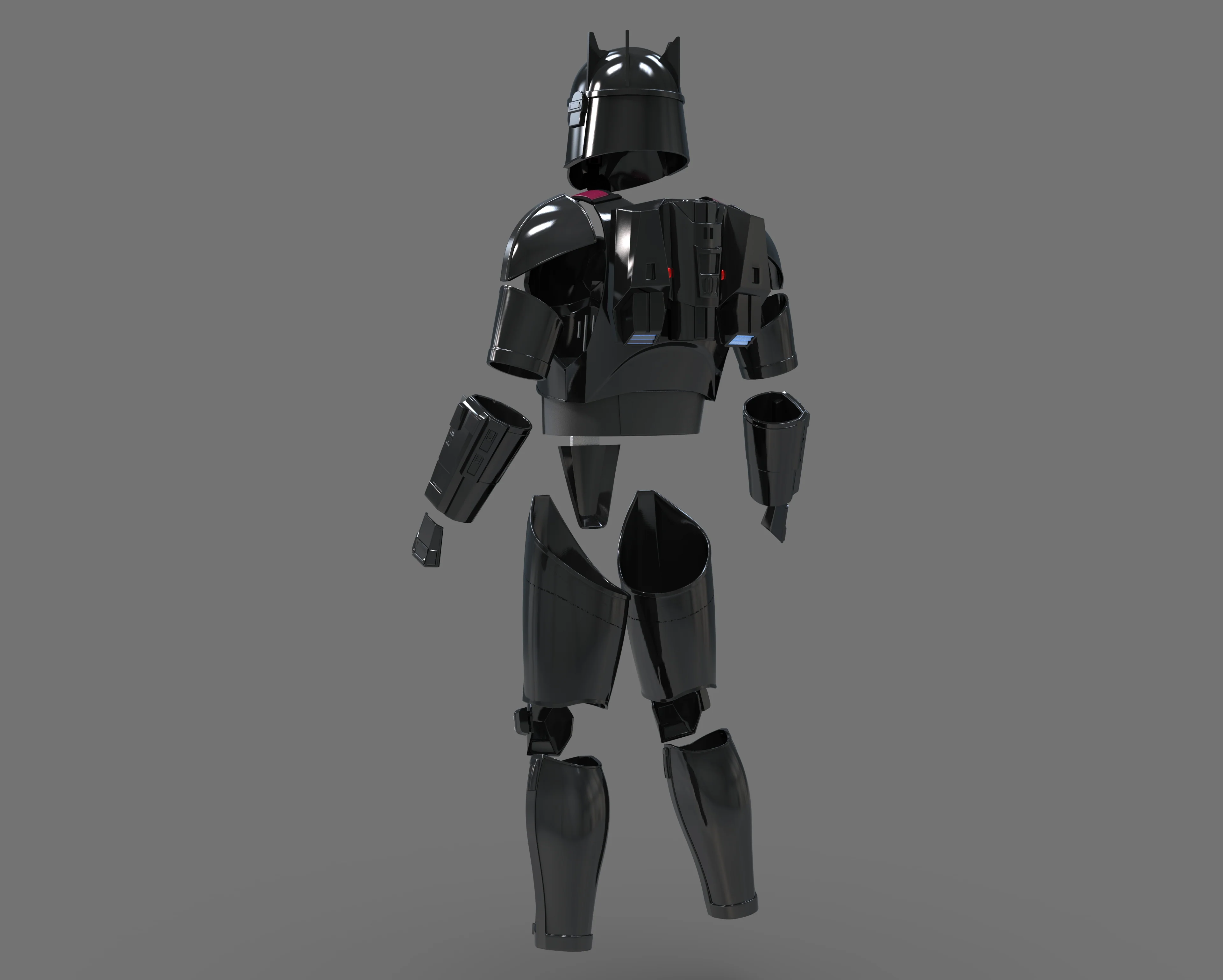 Moff Gideon Dark Trooper Suit - Image 4