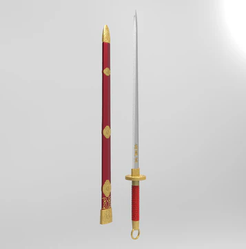 Mulan Live Action Movie Sword - Image 8