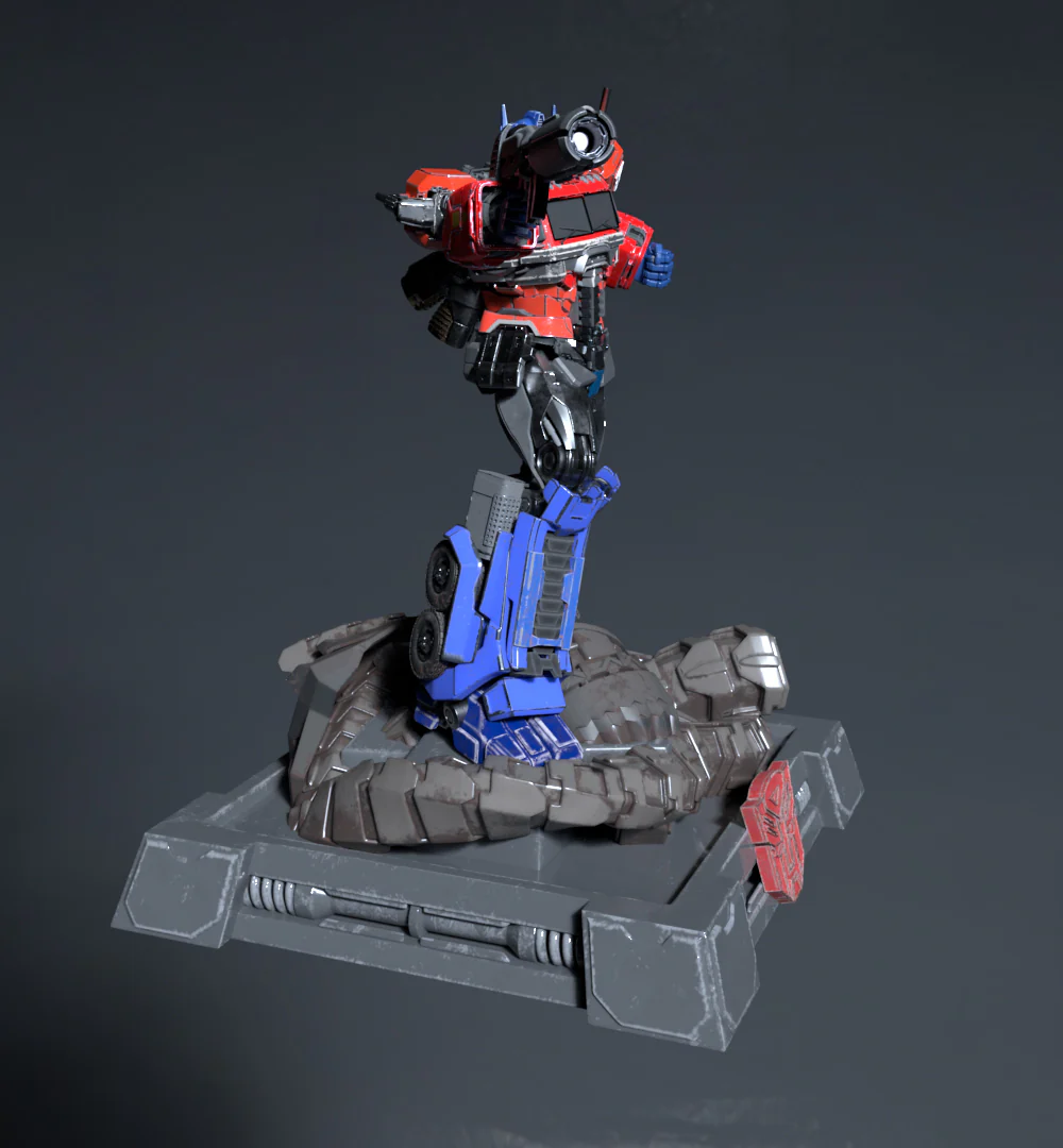 Optimus Prime Statue STL - Image 11