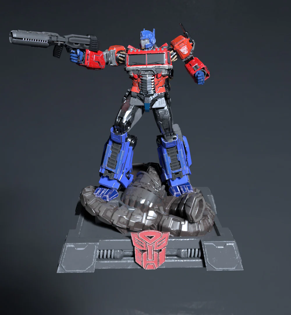 Optimus Prime Statue STL - Image 12