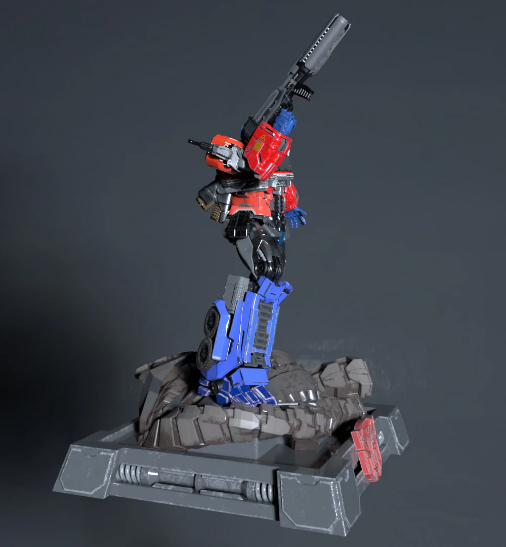 Optimus Prime Statue STL - Image 3