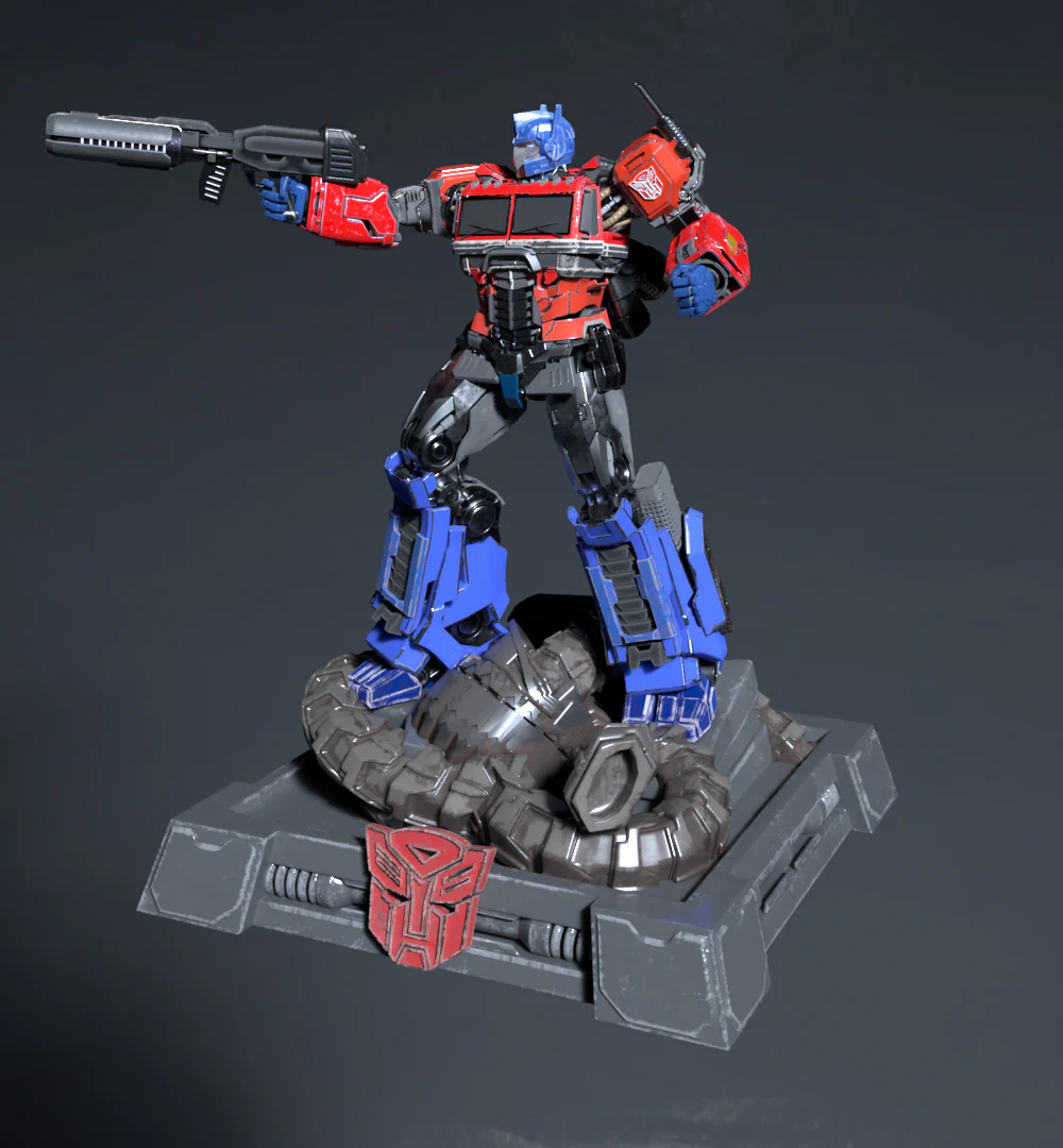 Optimus Prime Statue STL - Image 7