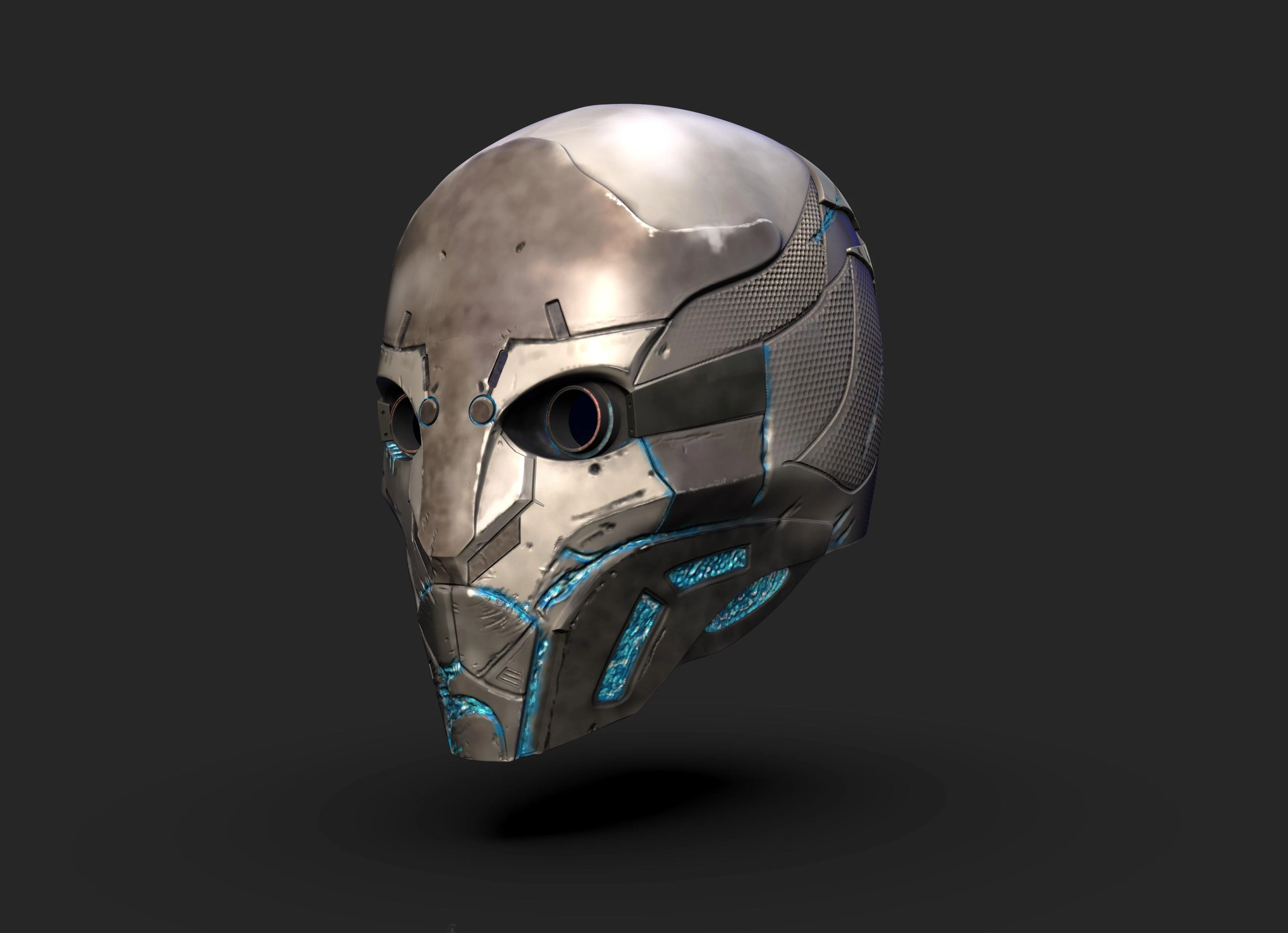 Outriders Trickster Chronosuit Helmet STL