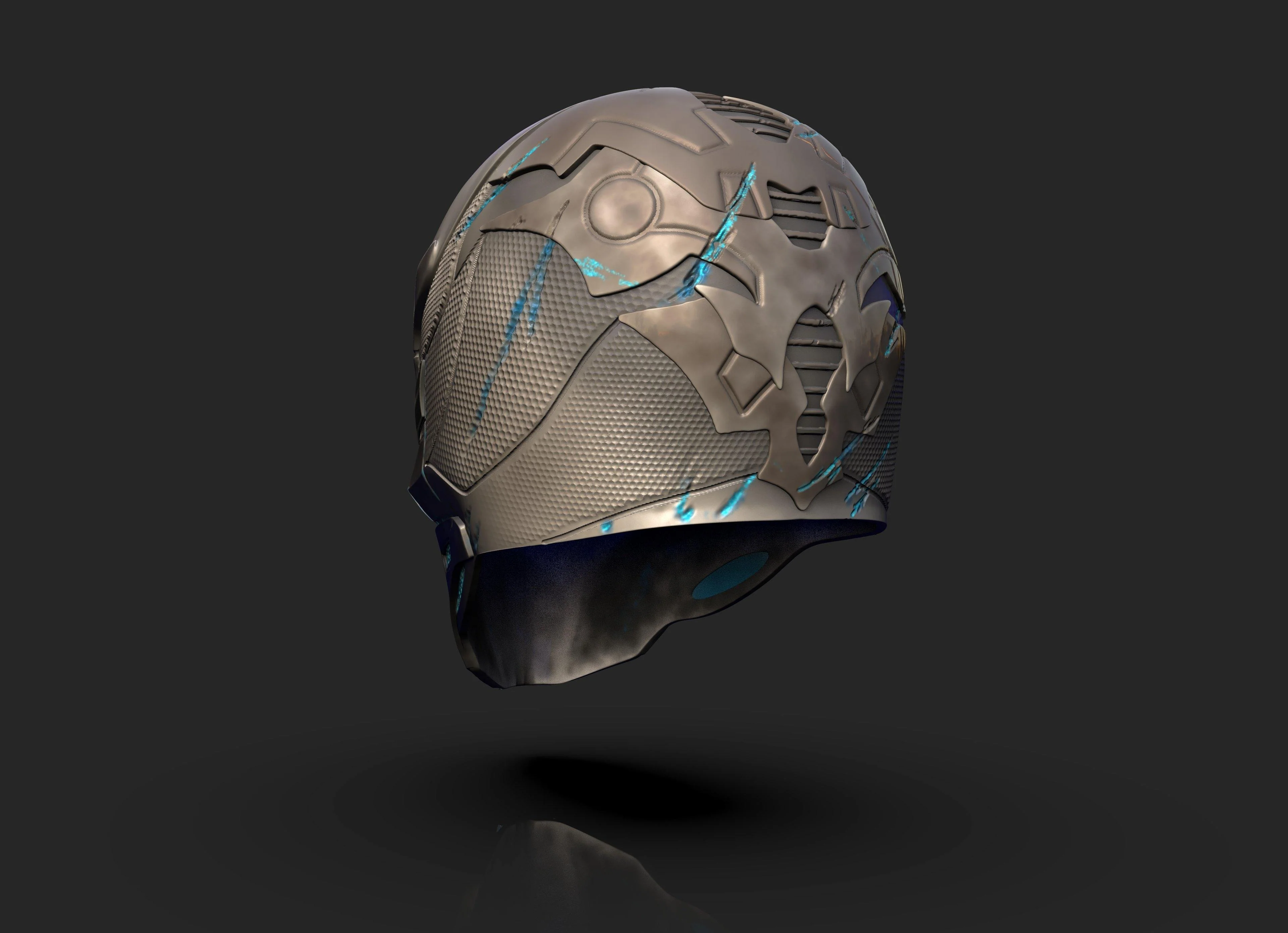 Outriders Trickster Chronosuit Helmet STL - Image 3