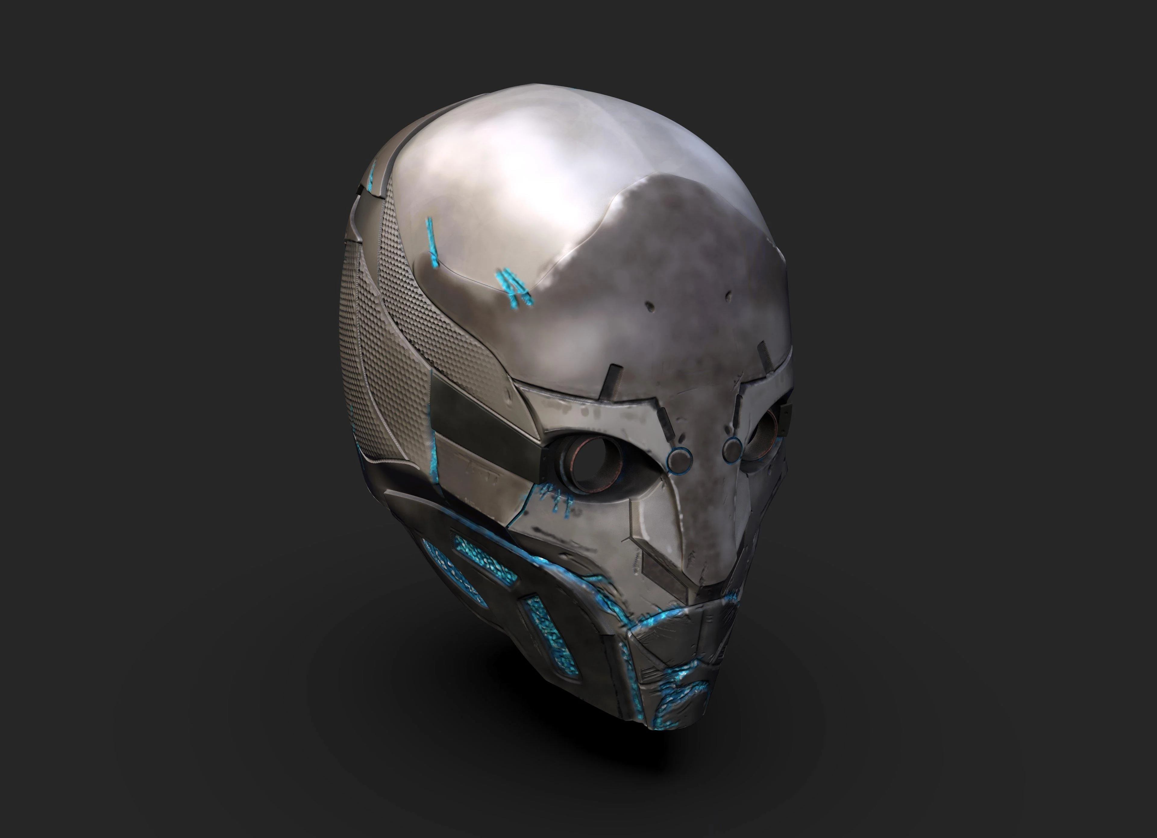 Outriders Trickster Chronosuit Helmet STL - Image 6
