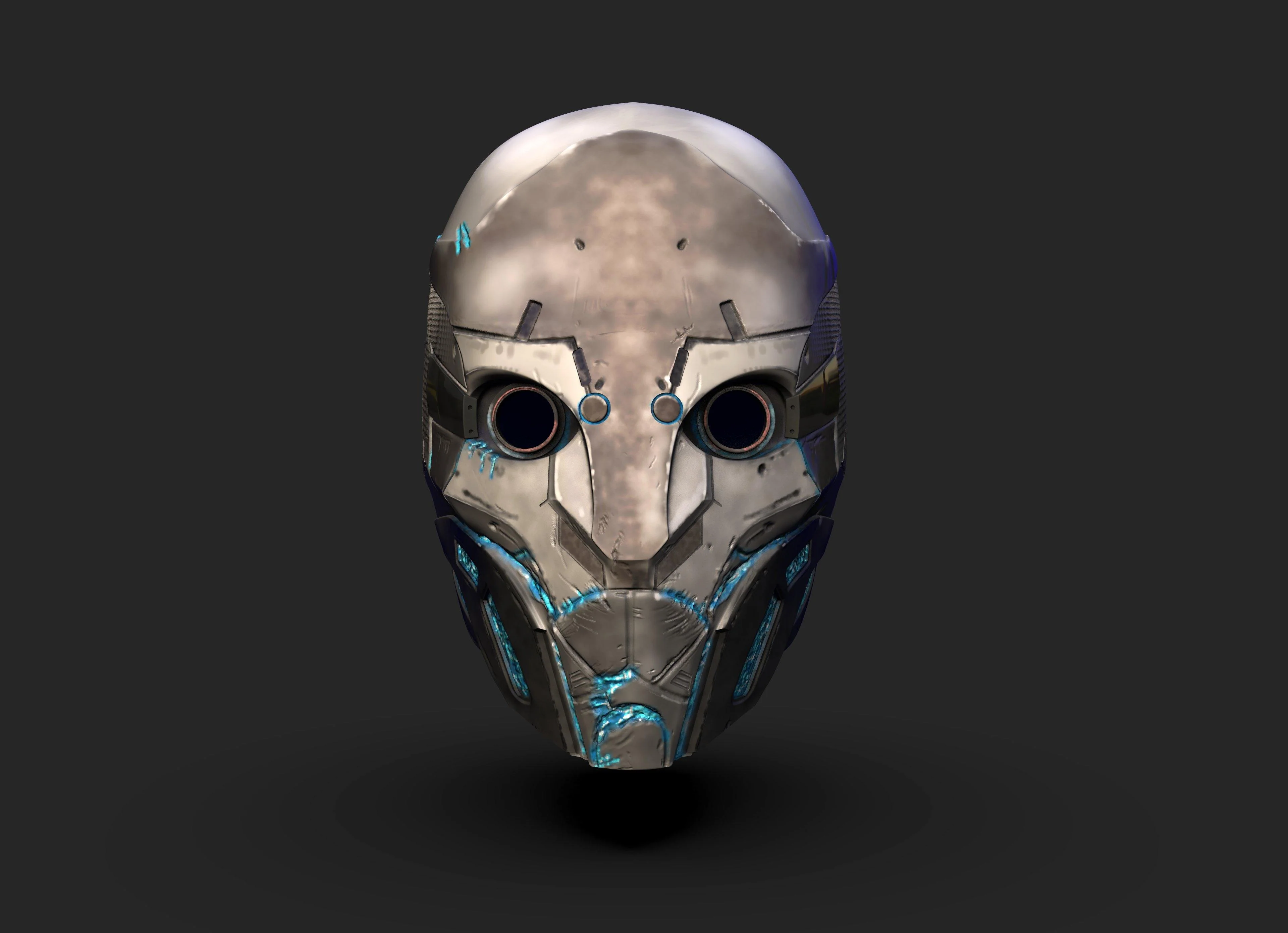 Outriders Trickster Chronosuit Helmet STL - Image 7