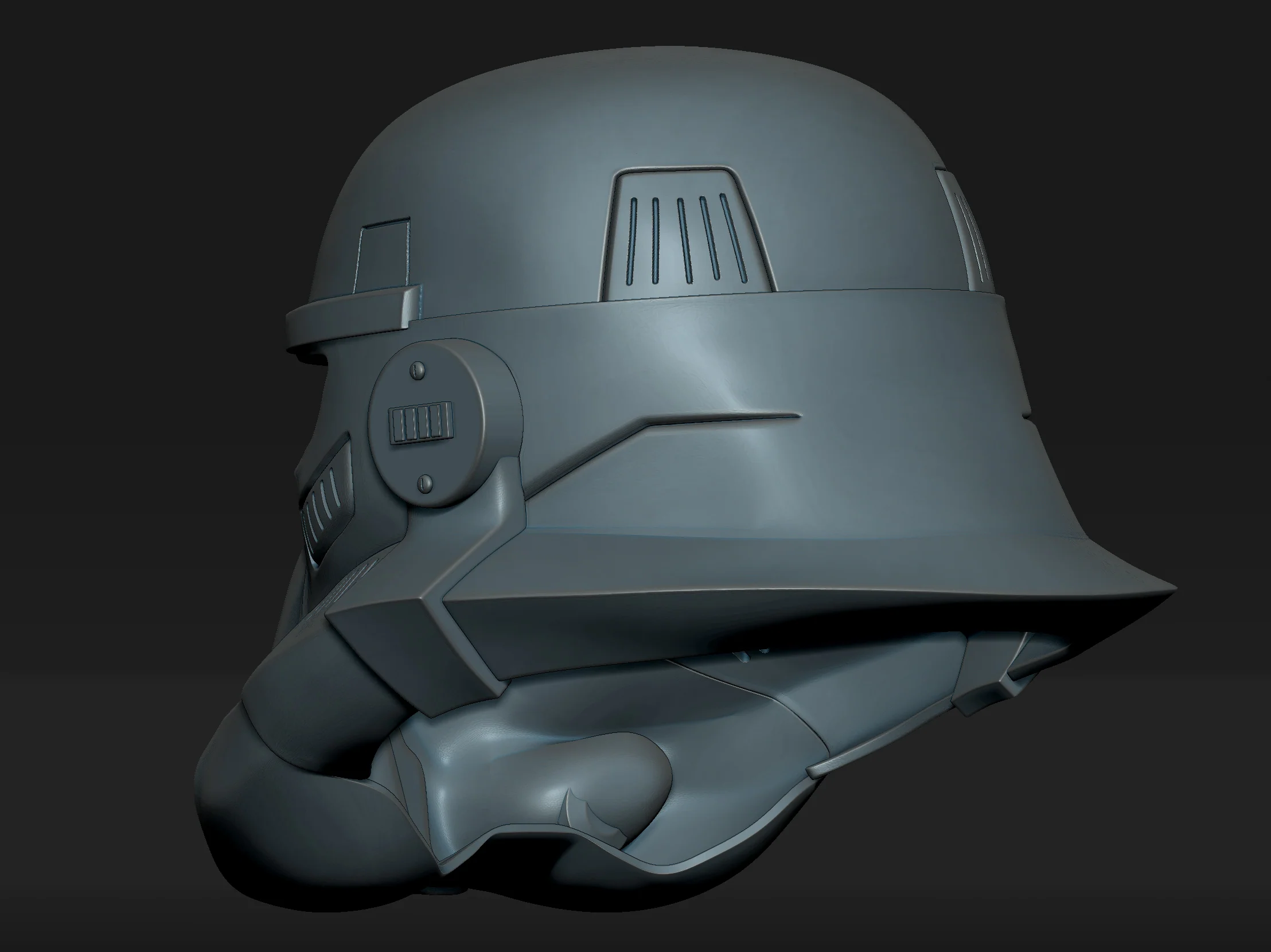 Phase Zero Dark Trooper Helmet STL - Image 4