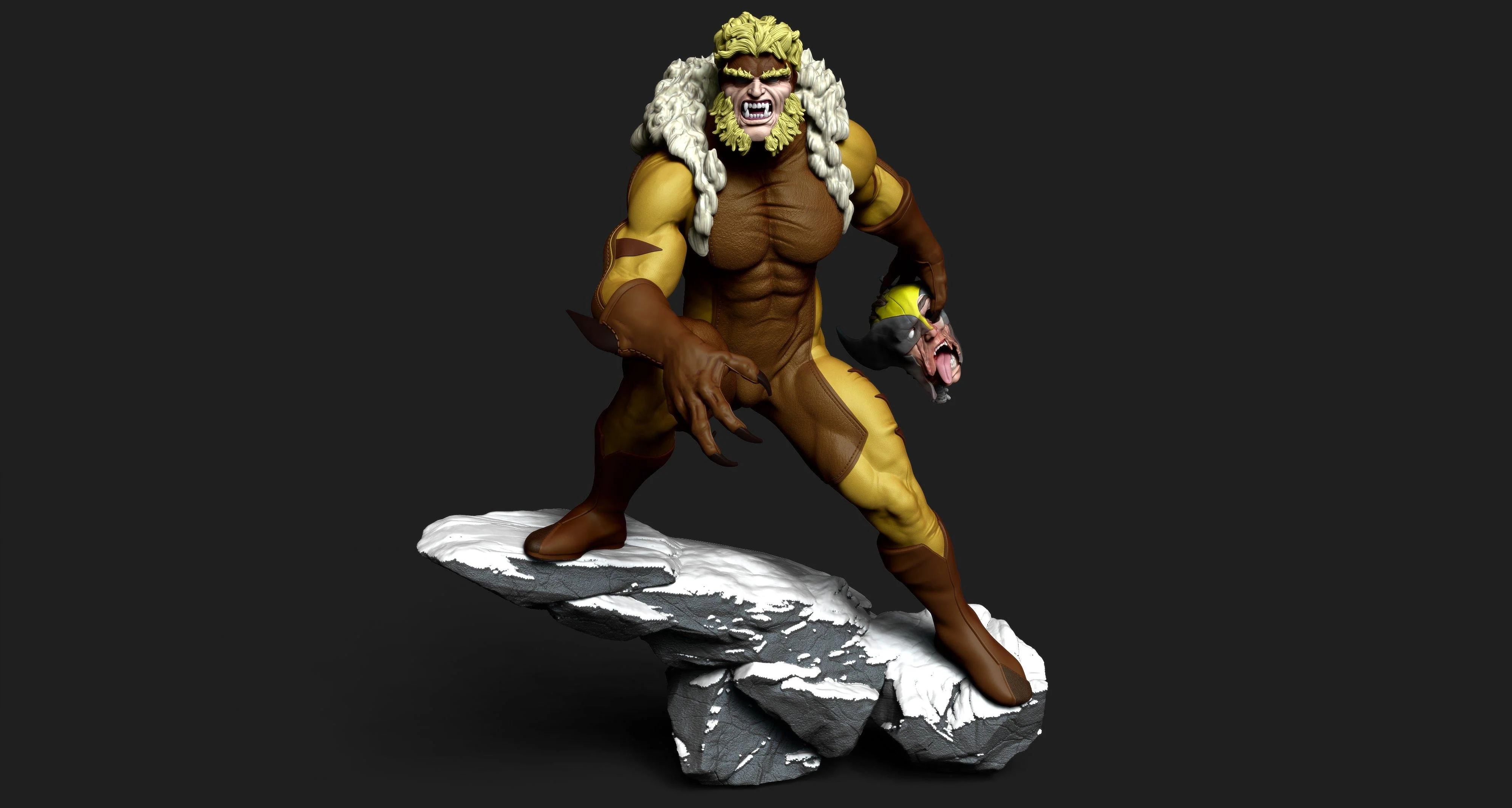 Sabertooth Statue - Image 12