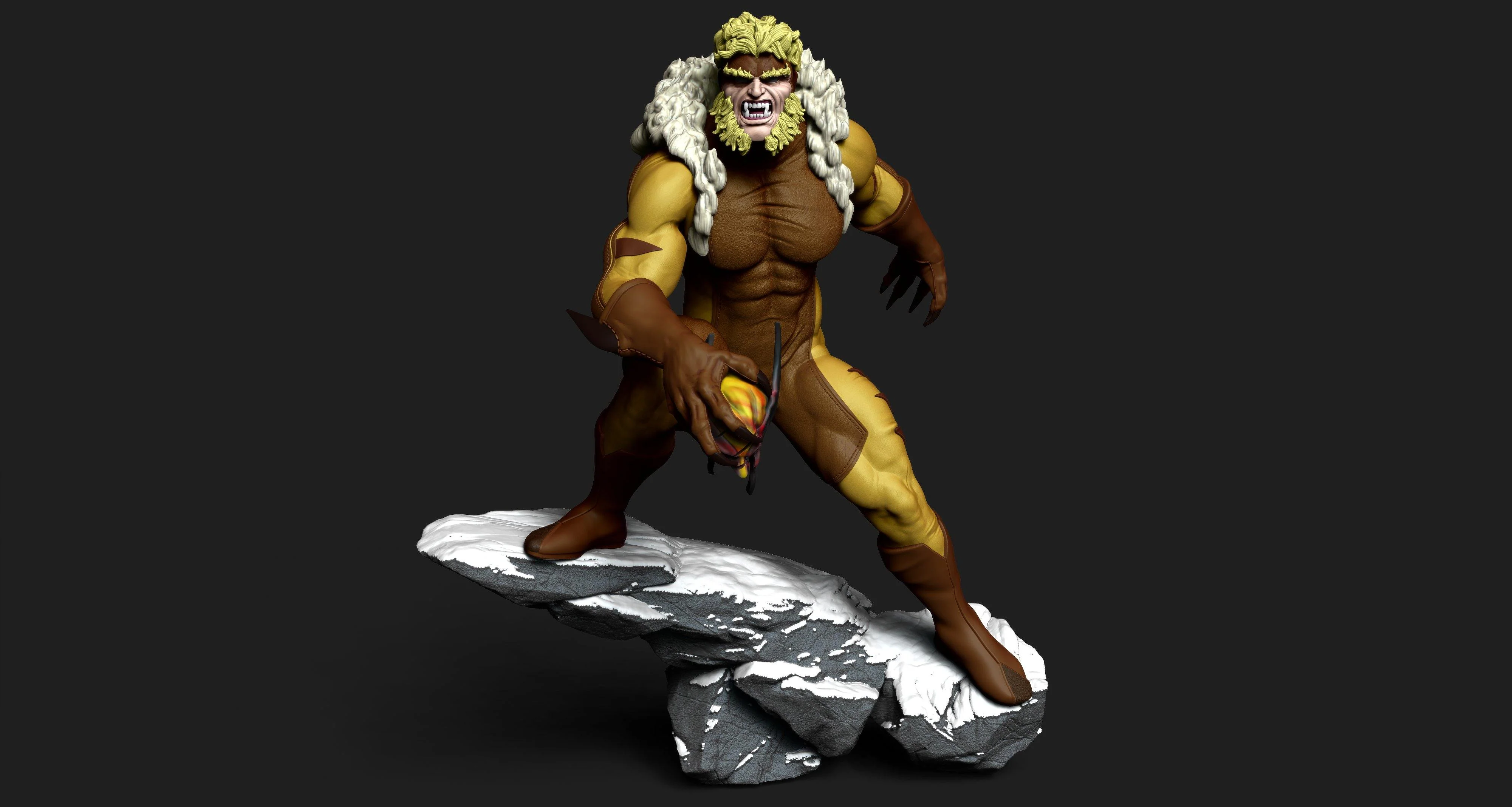 Sabertooth Statue - Image 19