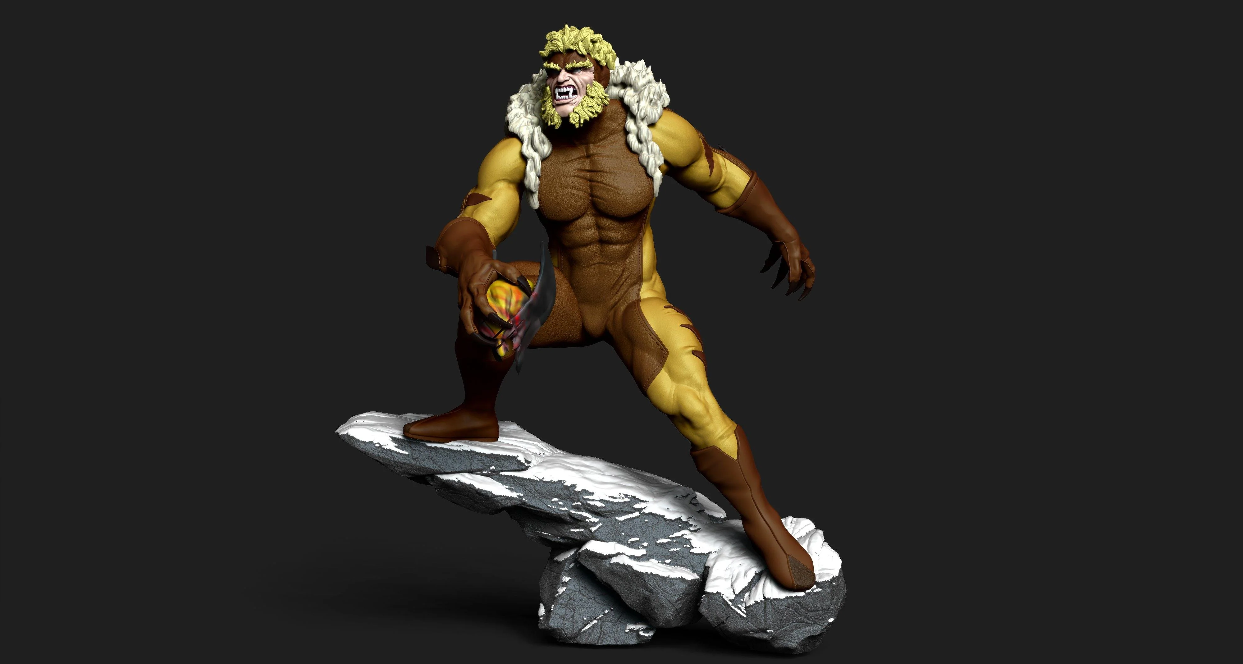 Sabertooth Statue - Image 20