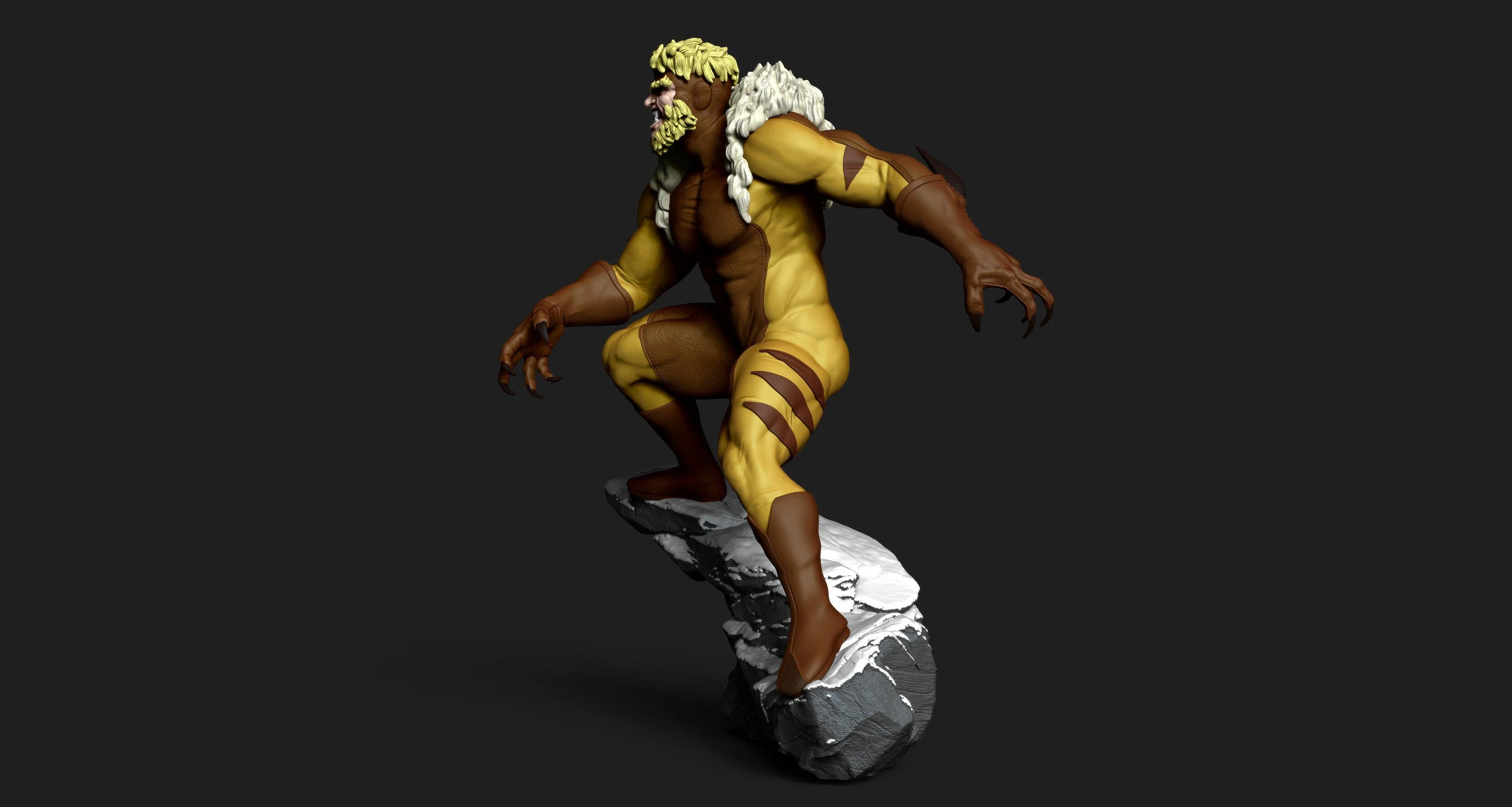 Sabertooth Statue - Image 3