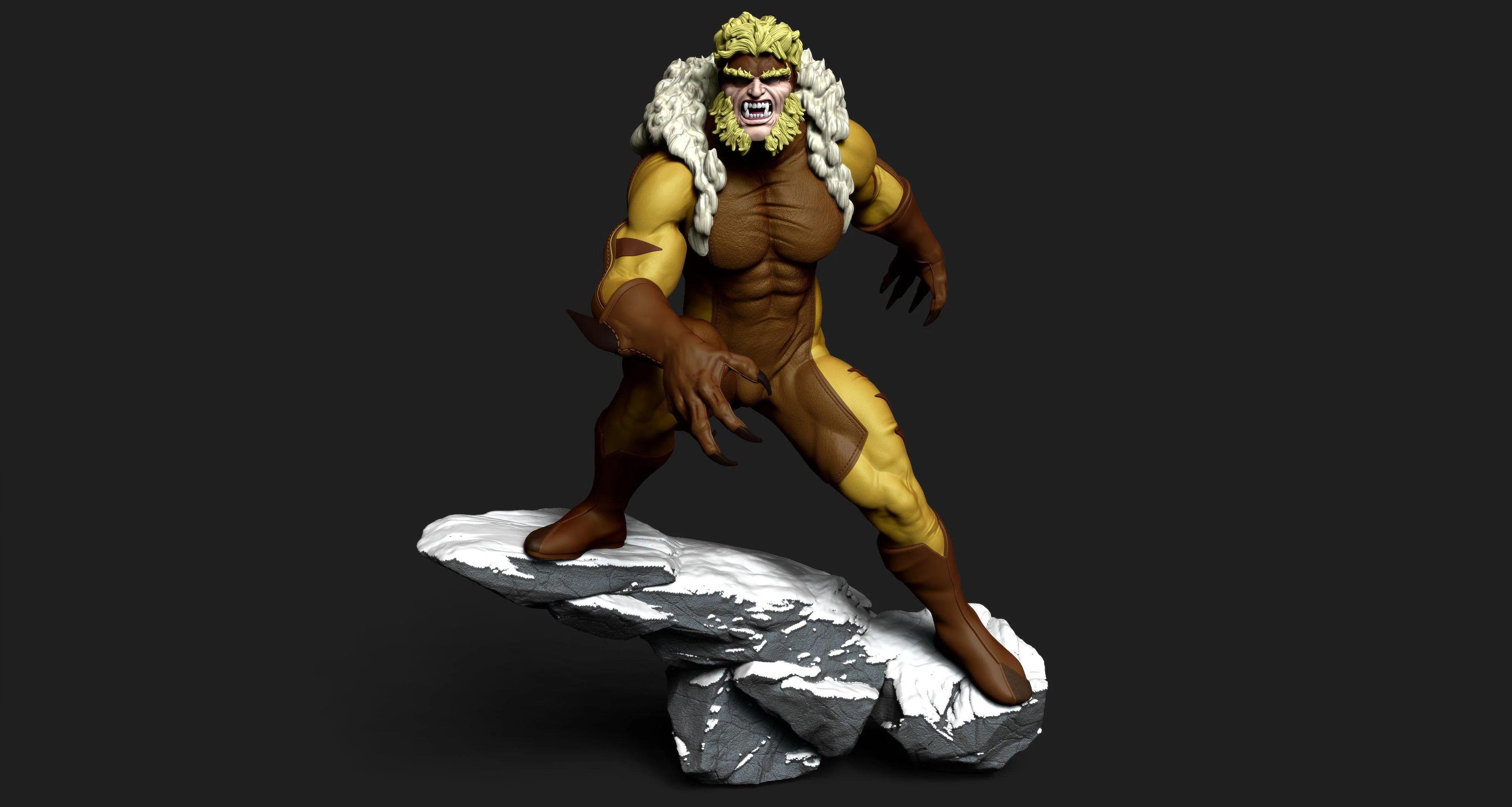 Sabertooth Statue - Image 5