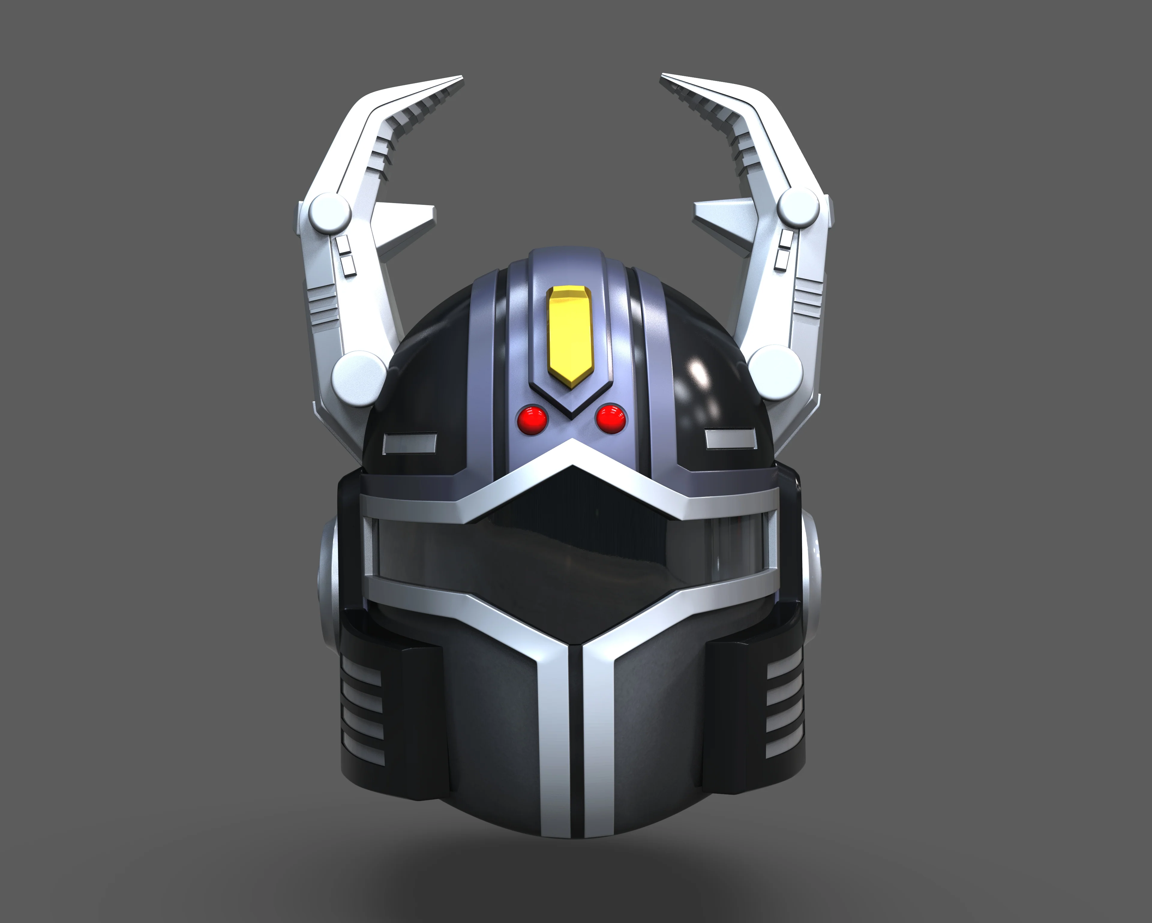 Silver Metallic Beetleborg